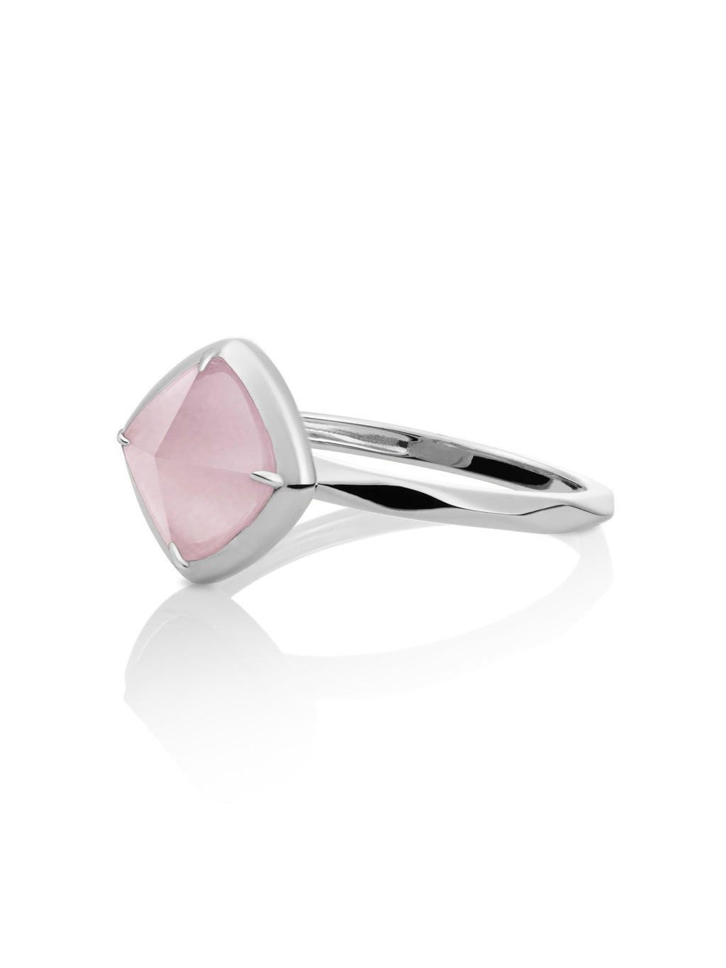 Edge Ring Pink Opalite Zilver - 50