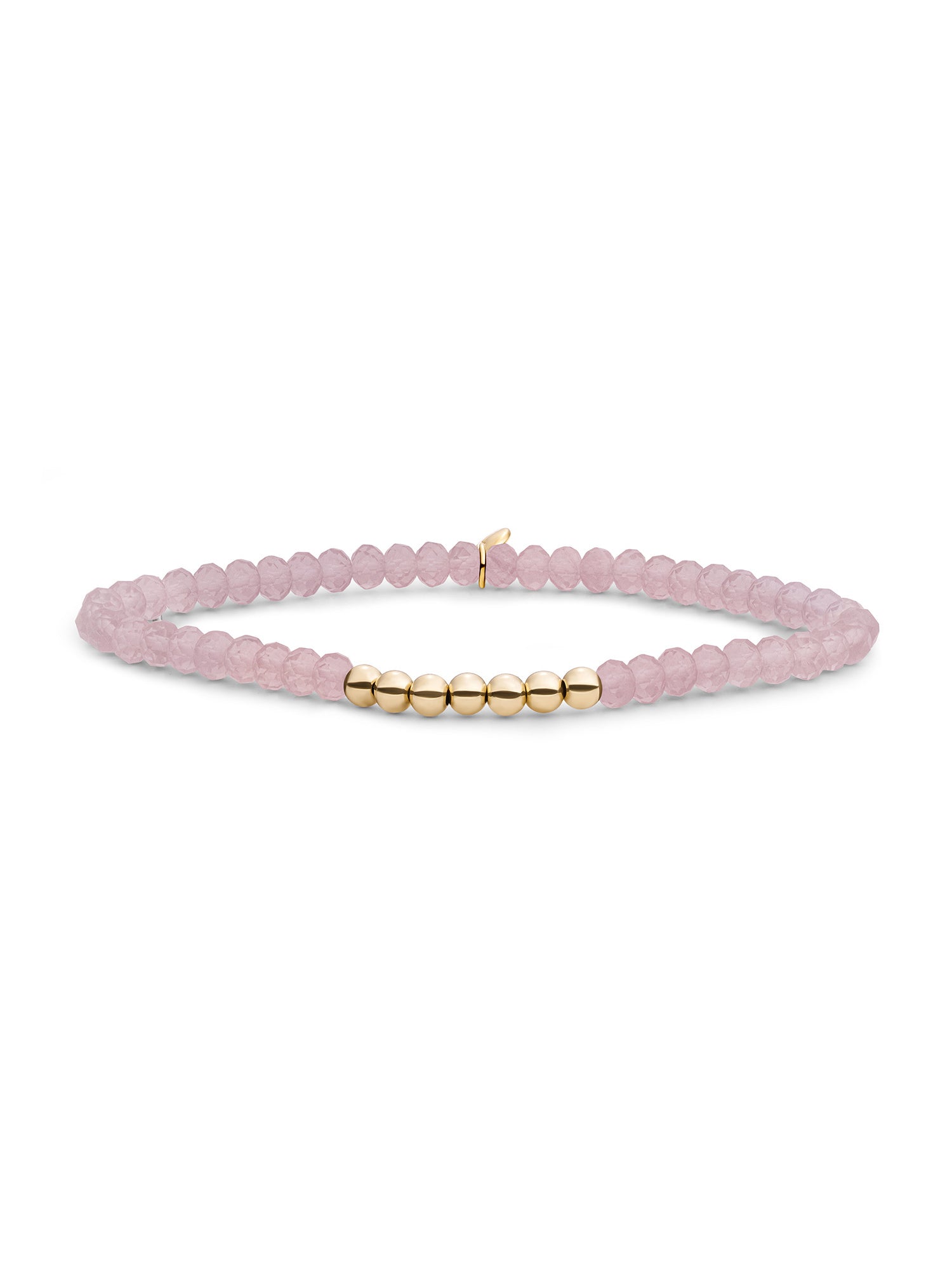 Reverse Universe Armband Pink Opalite - Gold Plated