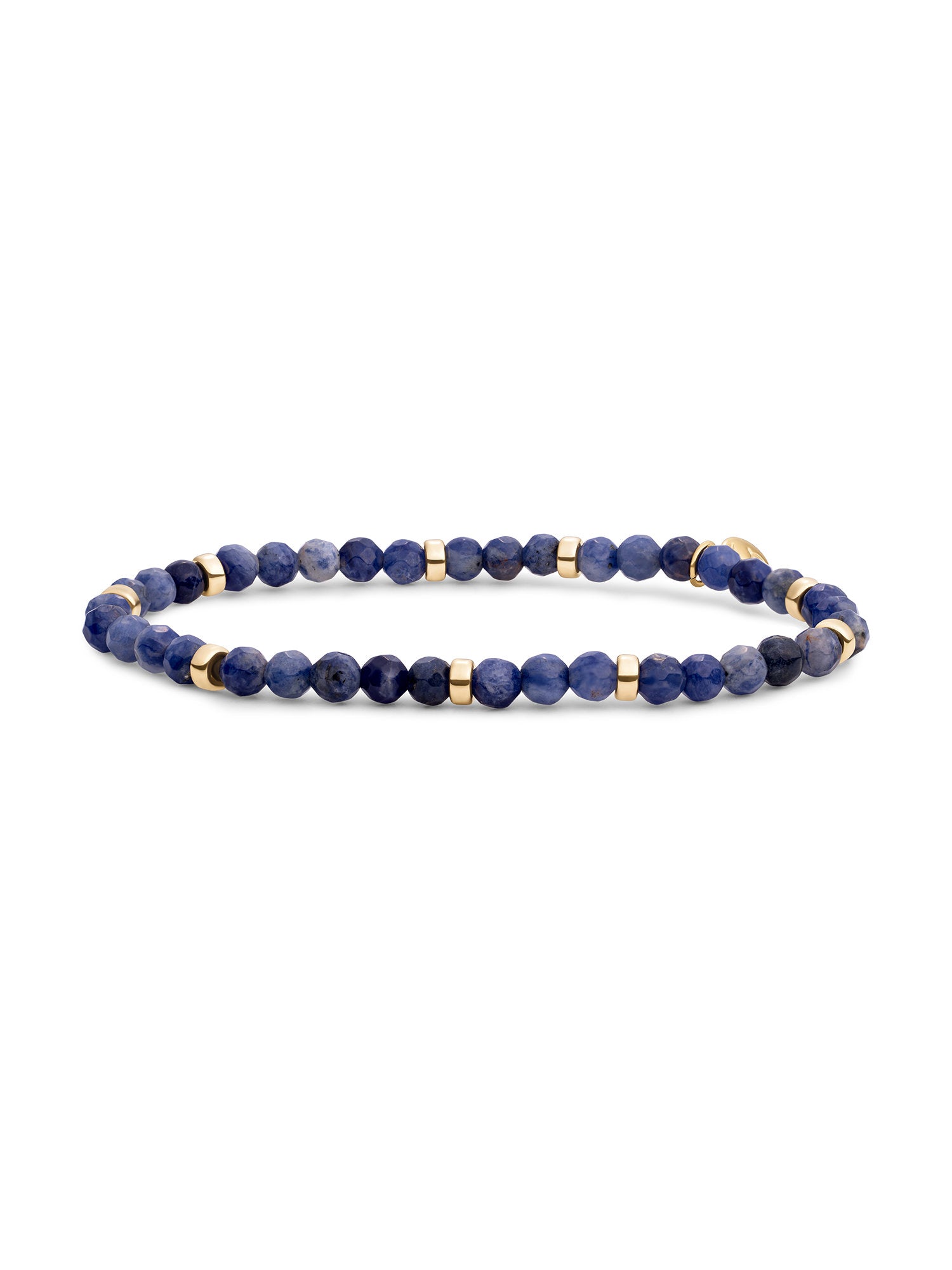 Roundel Interstellar Armband Sodalite - Gold Plated