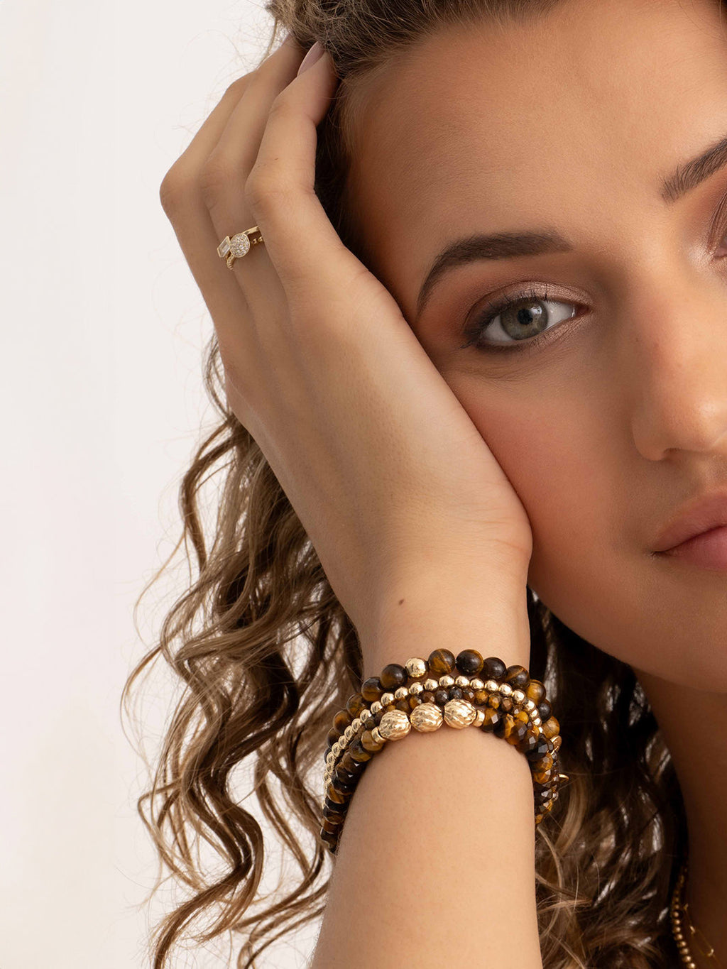 Fuse Beads Armband Tiger Eye