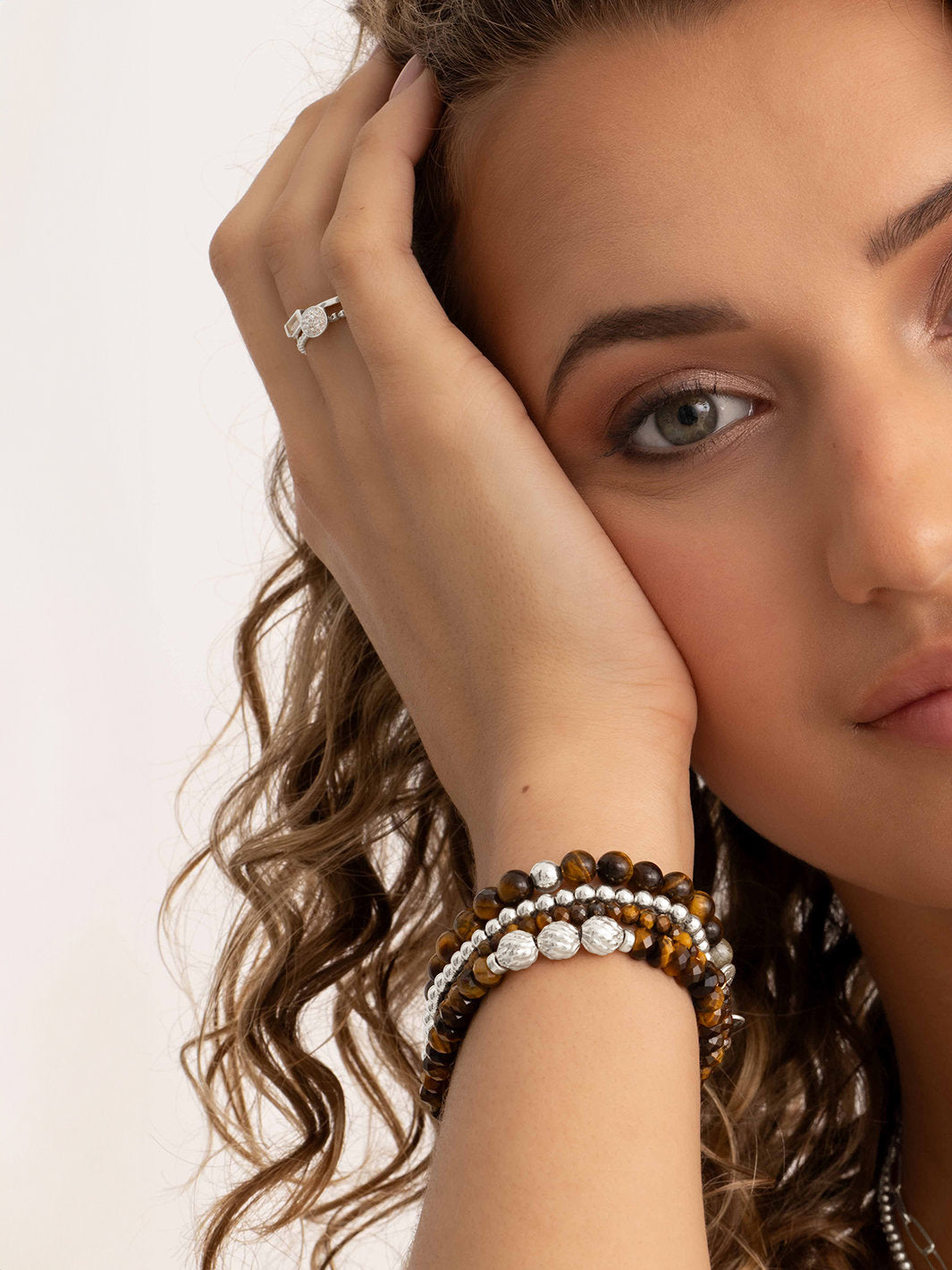 Fuse Beads Armband Tiger Eye