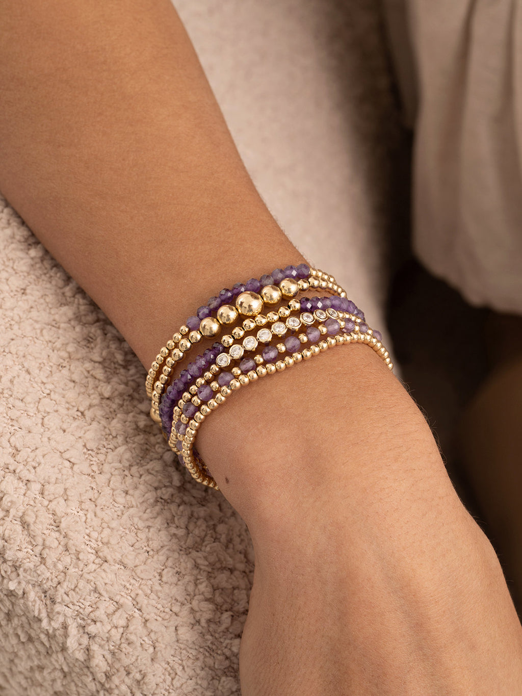 Reverse Universe Armband Amethyst