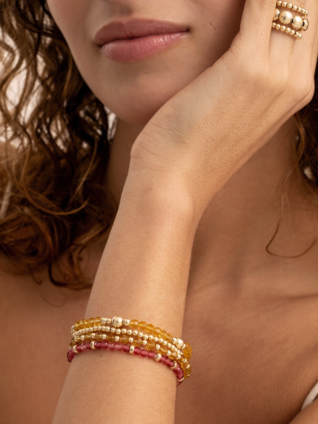 Interstellar Armband Light Citrine Quartz