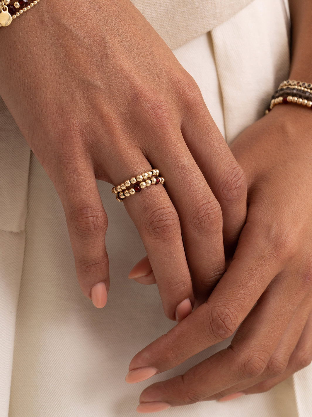 kralen-ring-facet-roundel-ruby-quartz