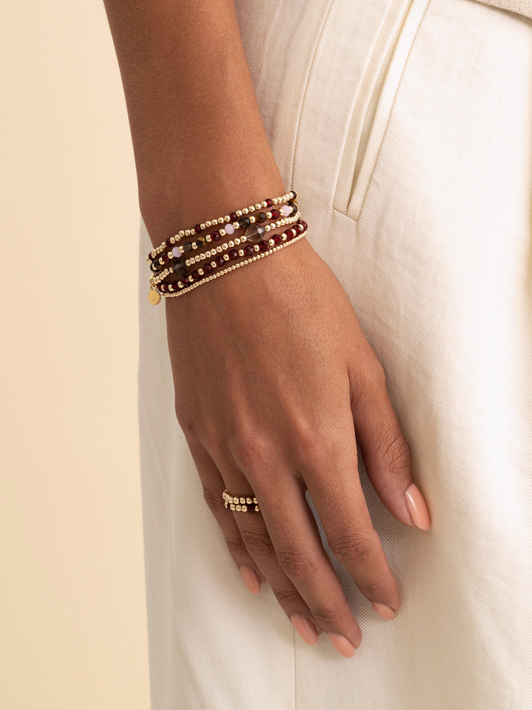 Interstellar Armband Ruby Quartz