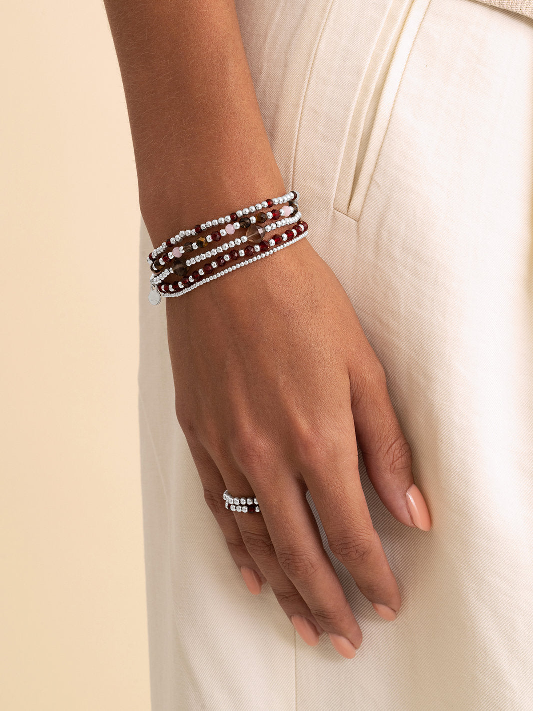 Interstellar Armband Ruby Quartz
