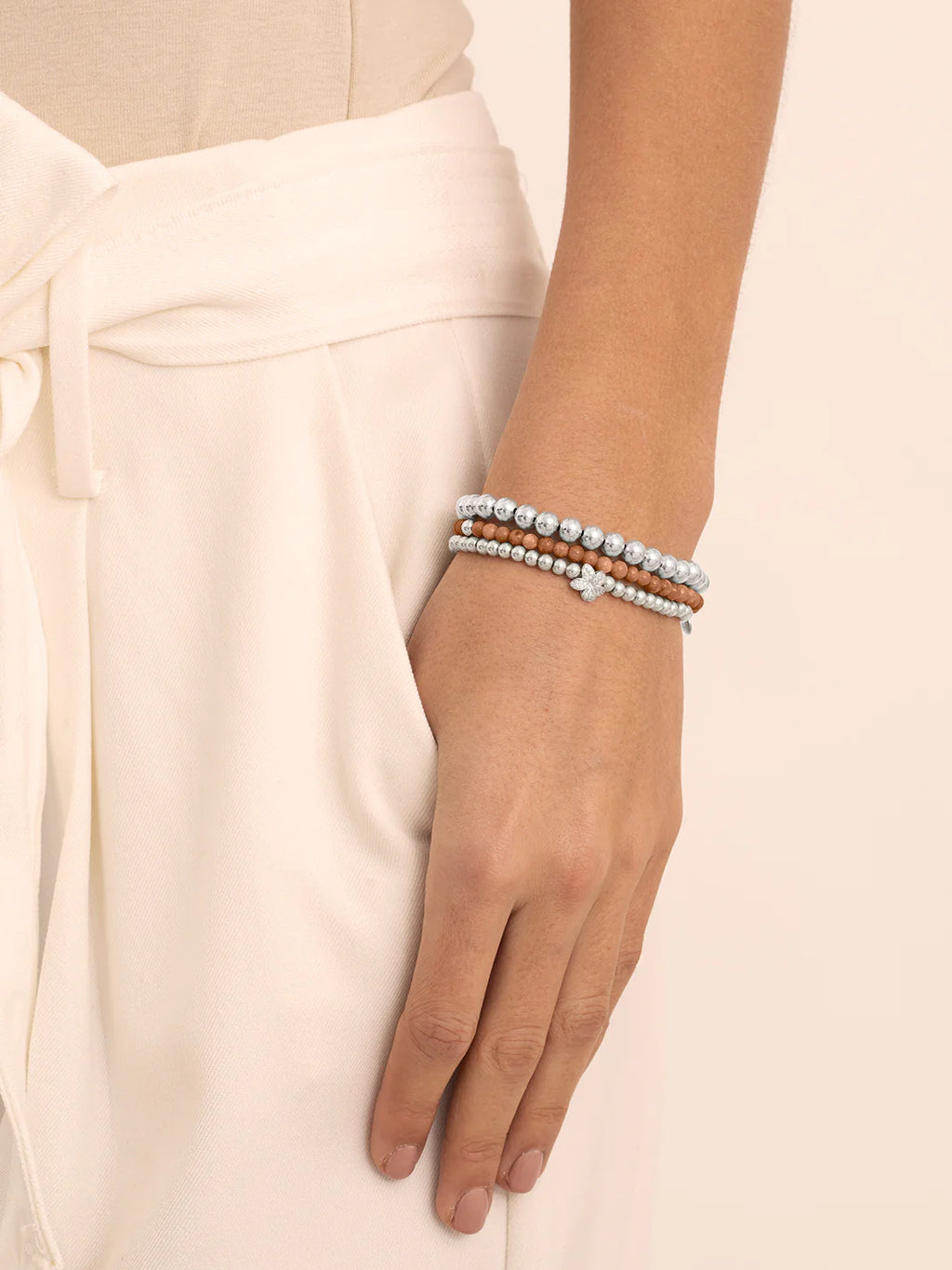 Saturn Armband Small Sunstone