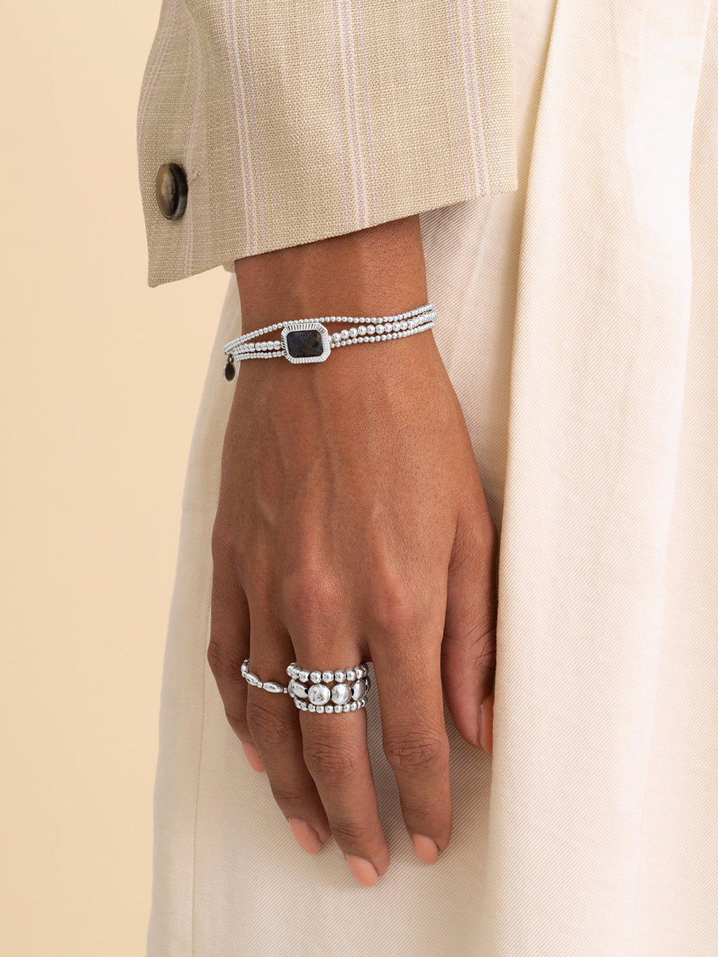 Baguette Armband Sodalite