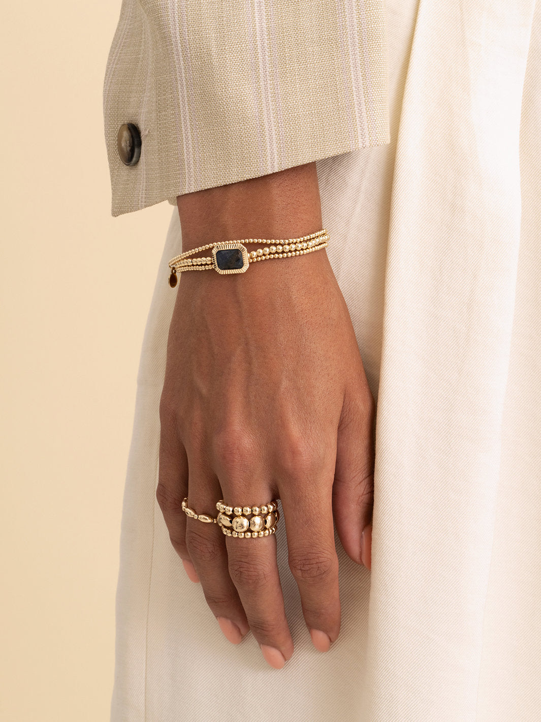 Baguette Armband Sodalite