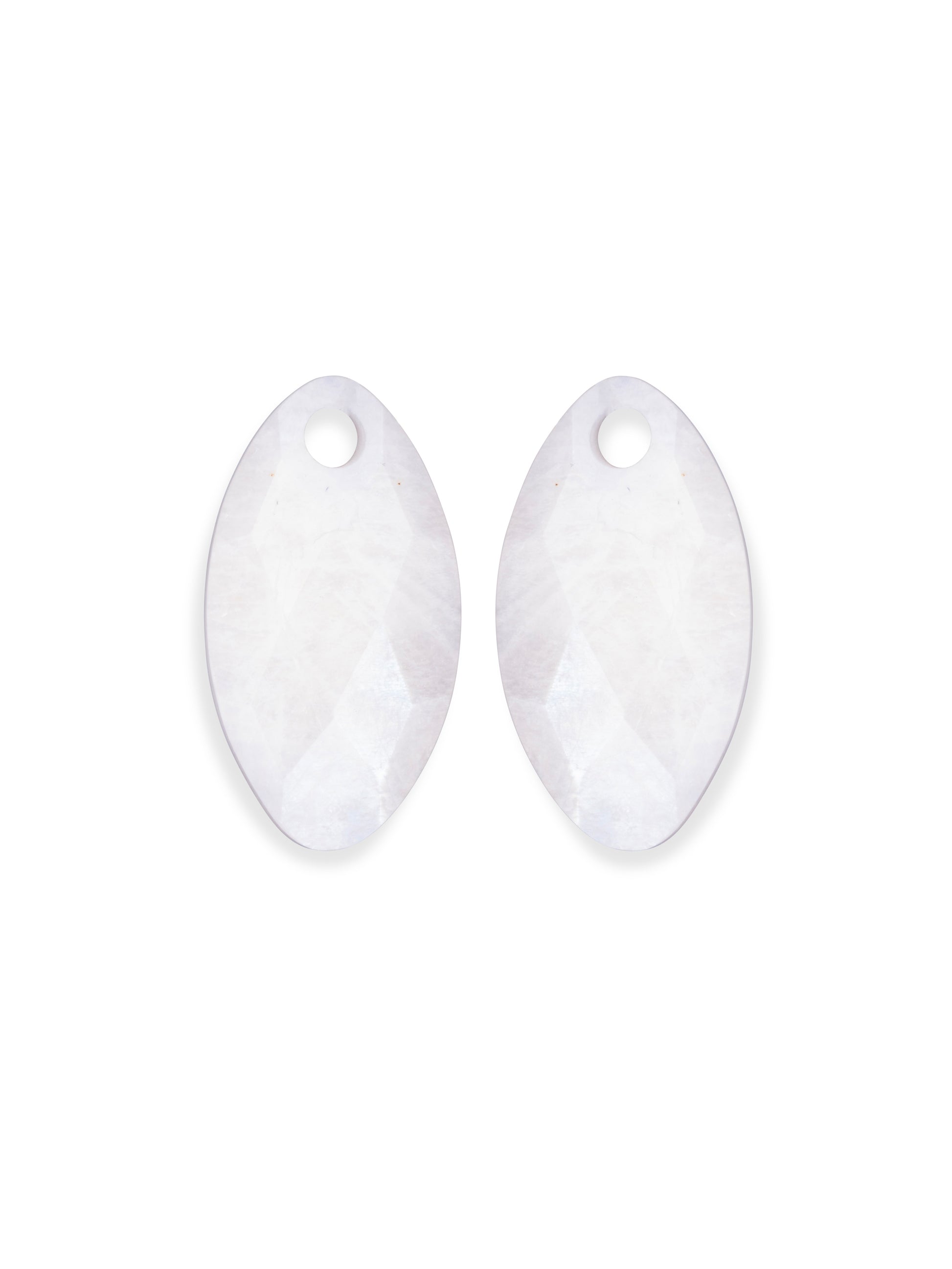 Oorbel Edelstenen Leaf Moonstone
