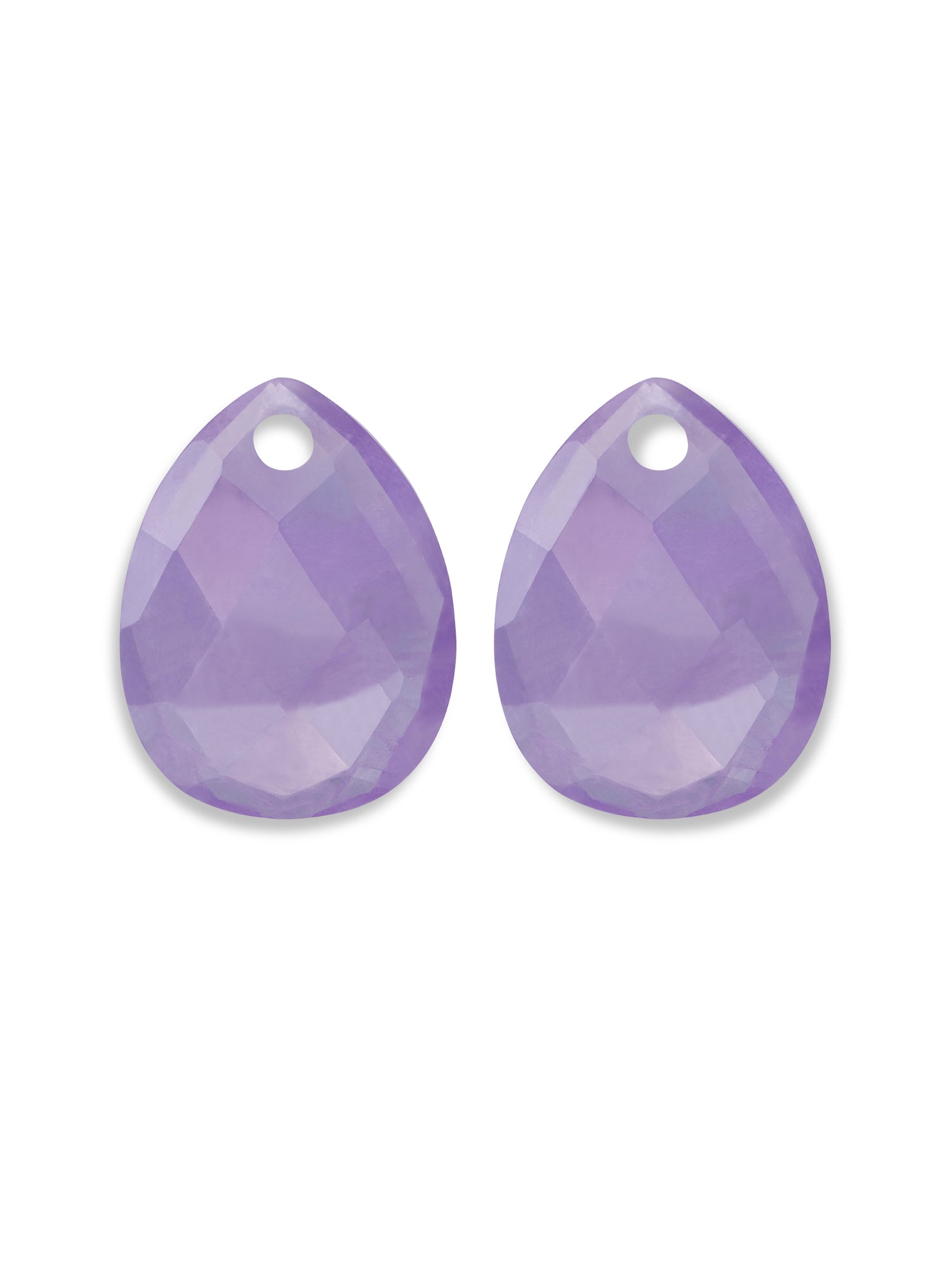 Oorbel Edelstenen Afterglow Amethyst