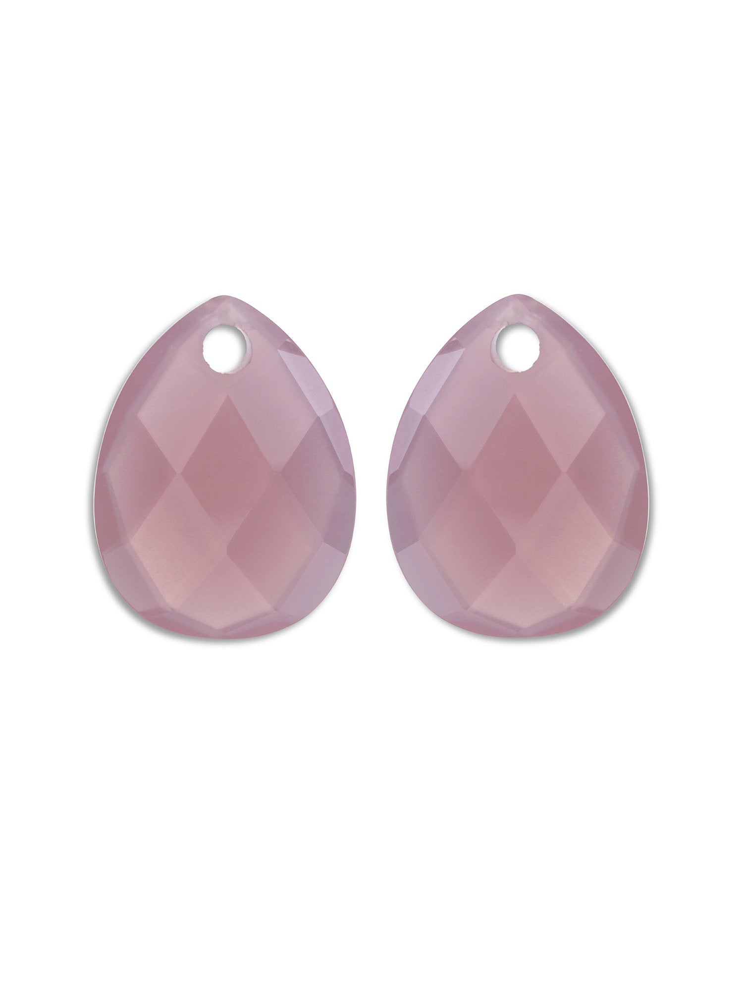 Oorbel Edelstenen Afterglow Pink Opalite