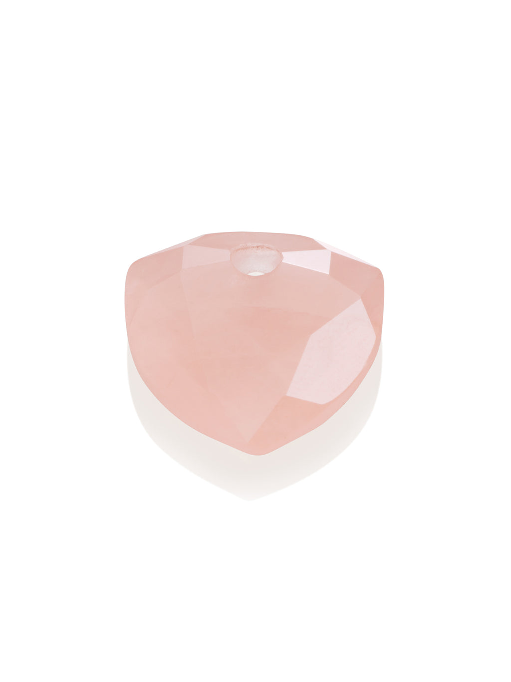 Pendant Edelsteen Trillion Cut Rose Quartz