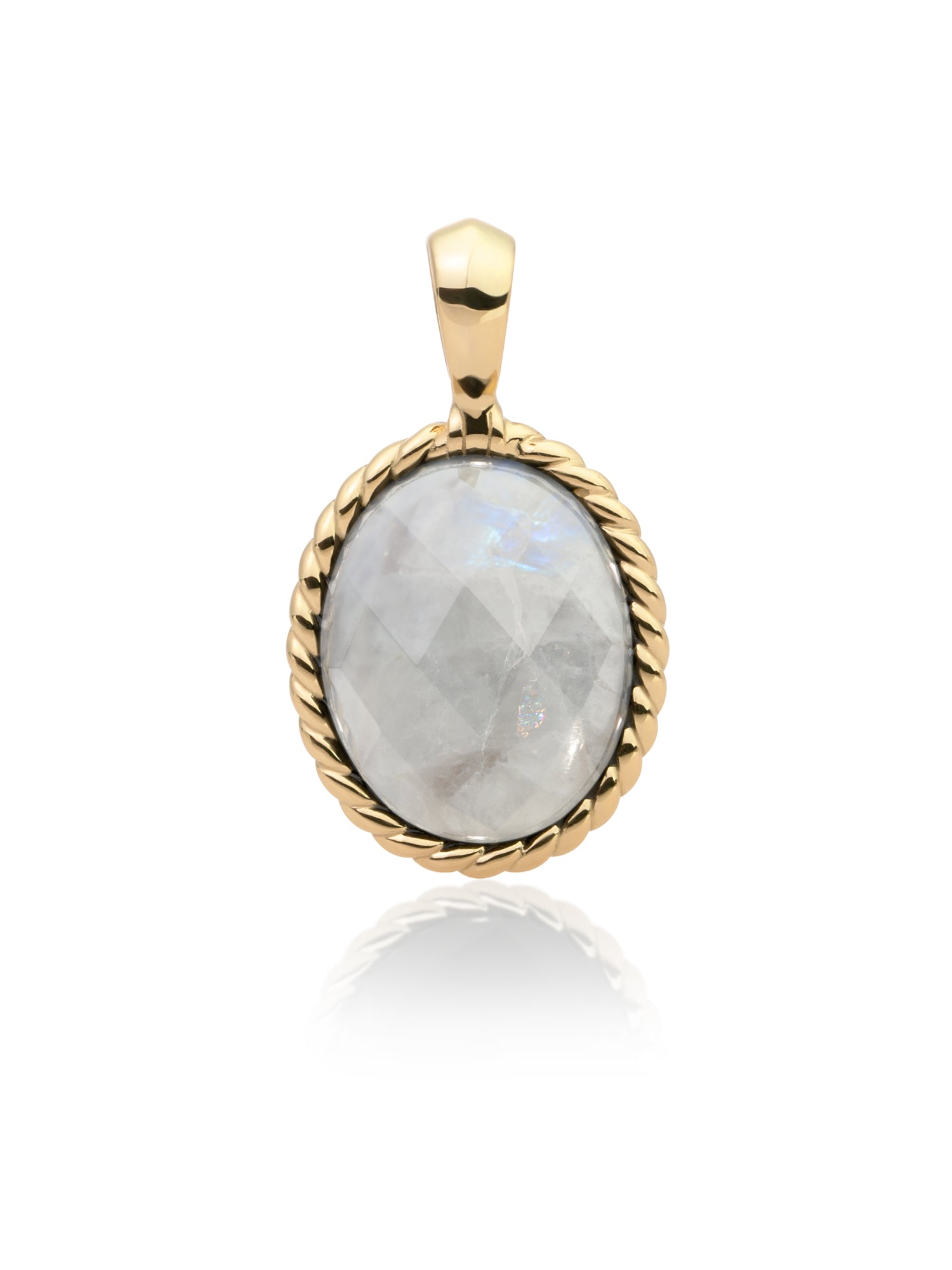 Twist Pendant Moonstone