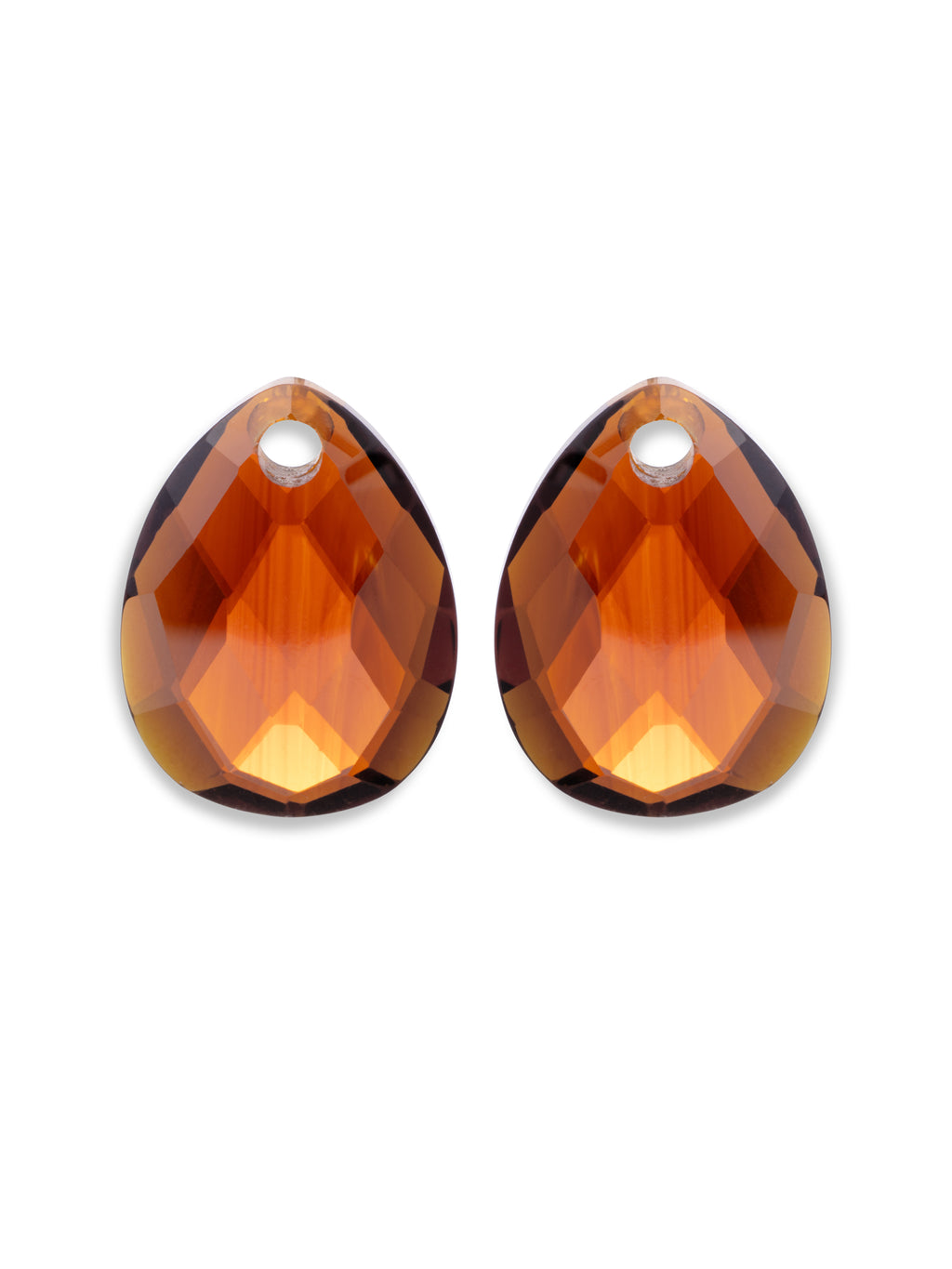 Oorbel Edelstenen Afterglow Citrine Quartz