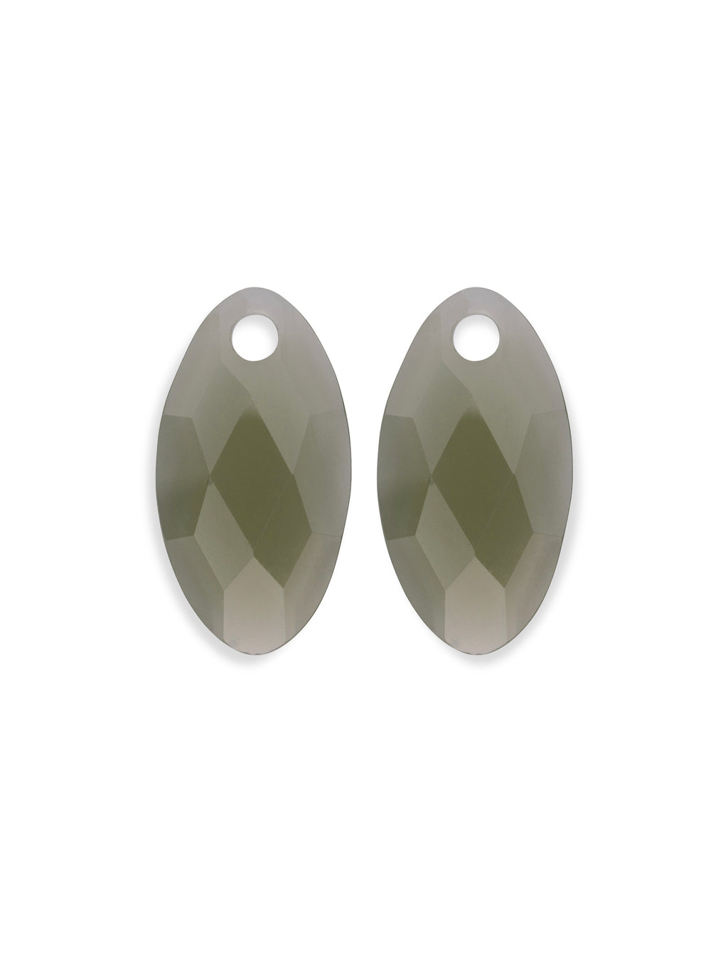 Oorbel Edelstenen Leaf Lime Jade