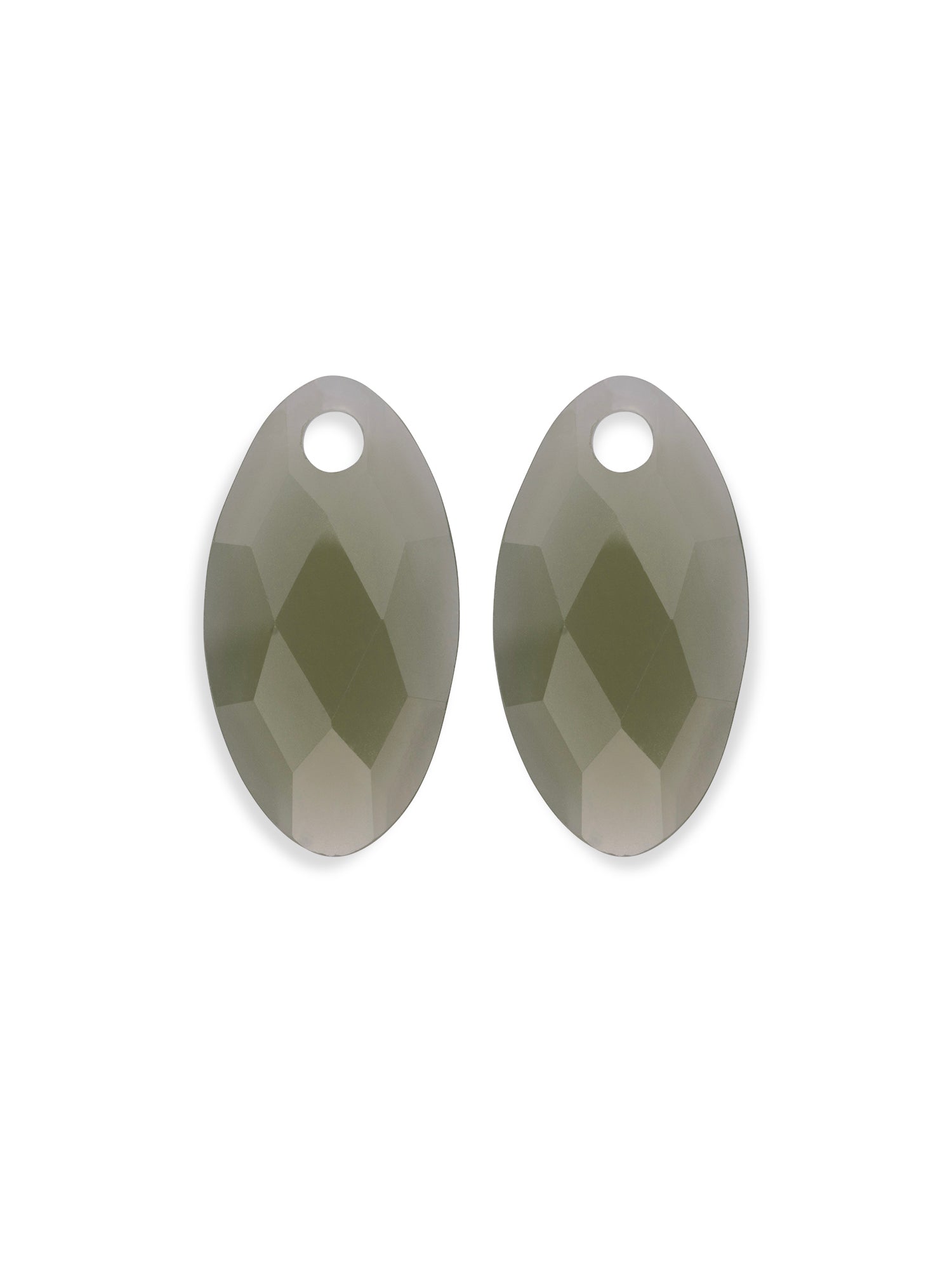 Oorbel Edelstenen Leaf Lime Jade