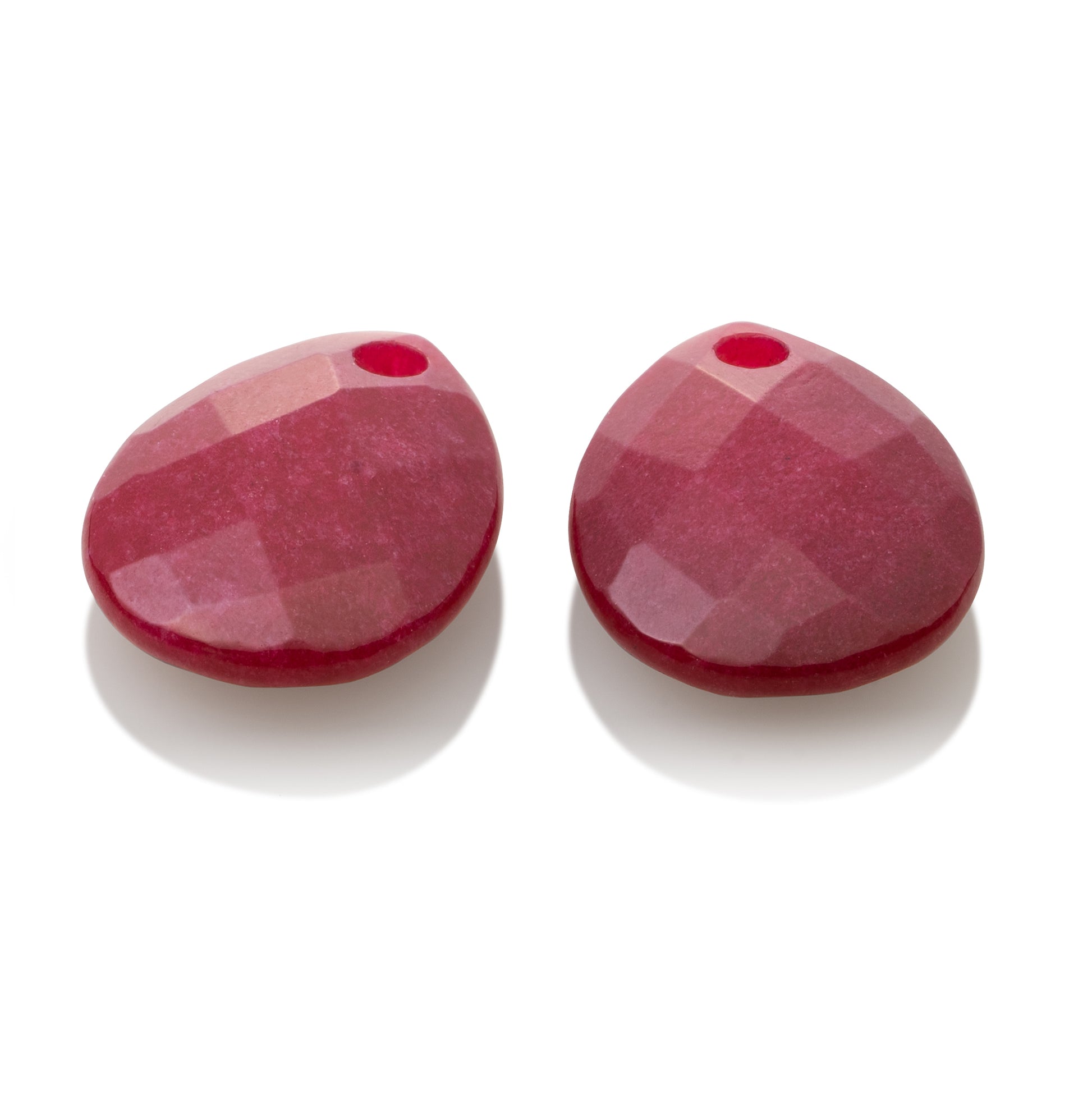 Oorbel Edelstenen Afterglow Red Jade