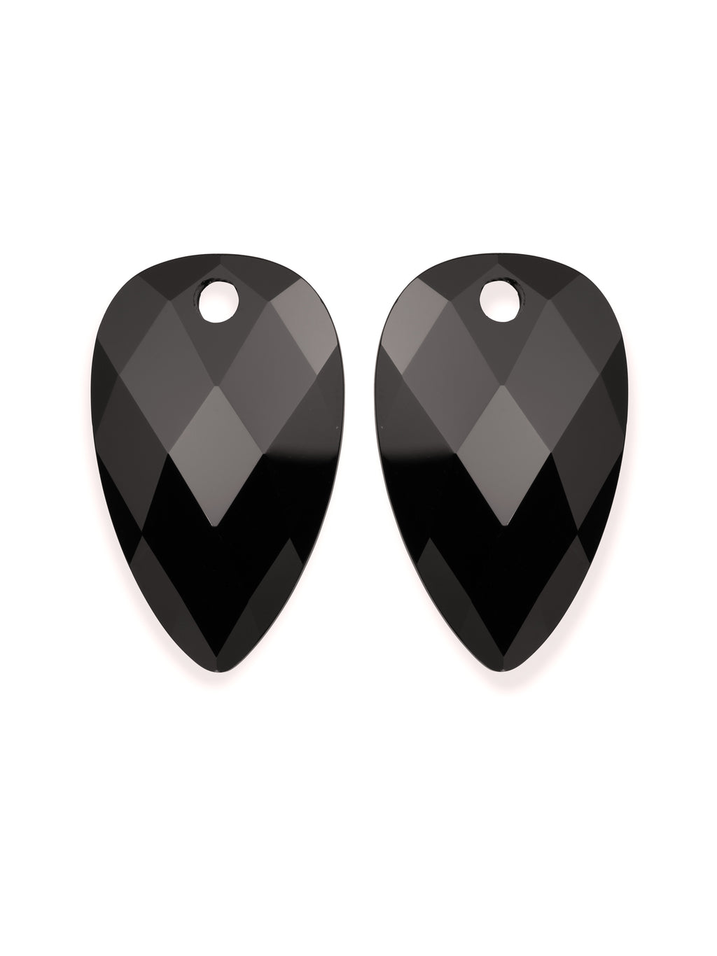 Oorbel Edelstenen Blossom Onyx