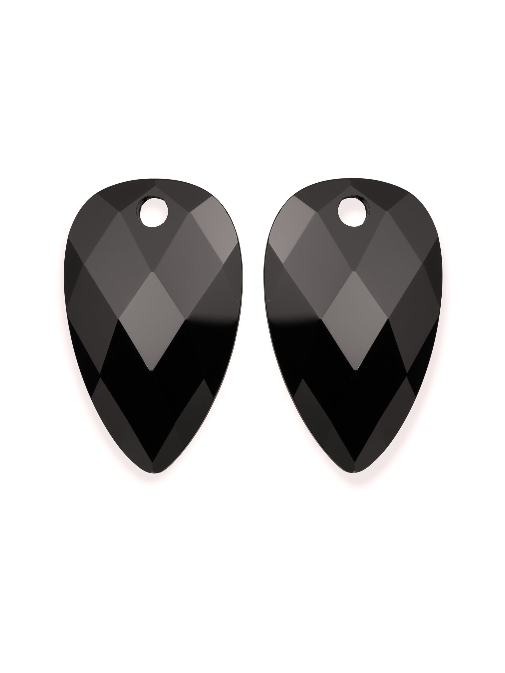 Oorbel Edelstenen Blossom Onyx