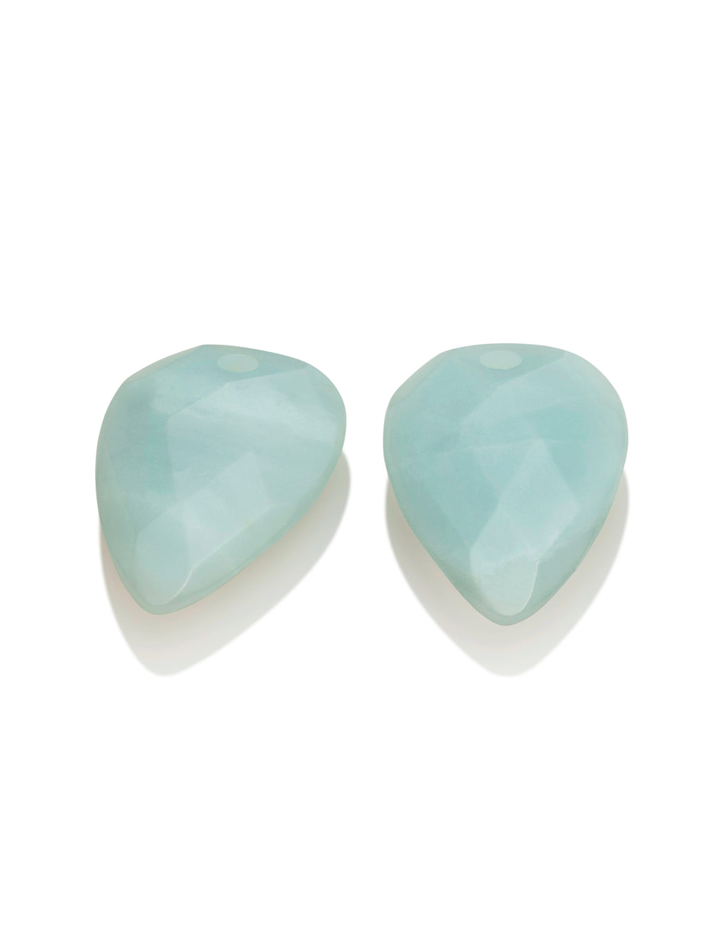 Oorbel Edelstenen Blossom Facet Amazonite
