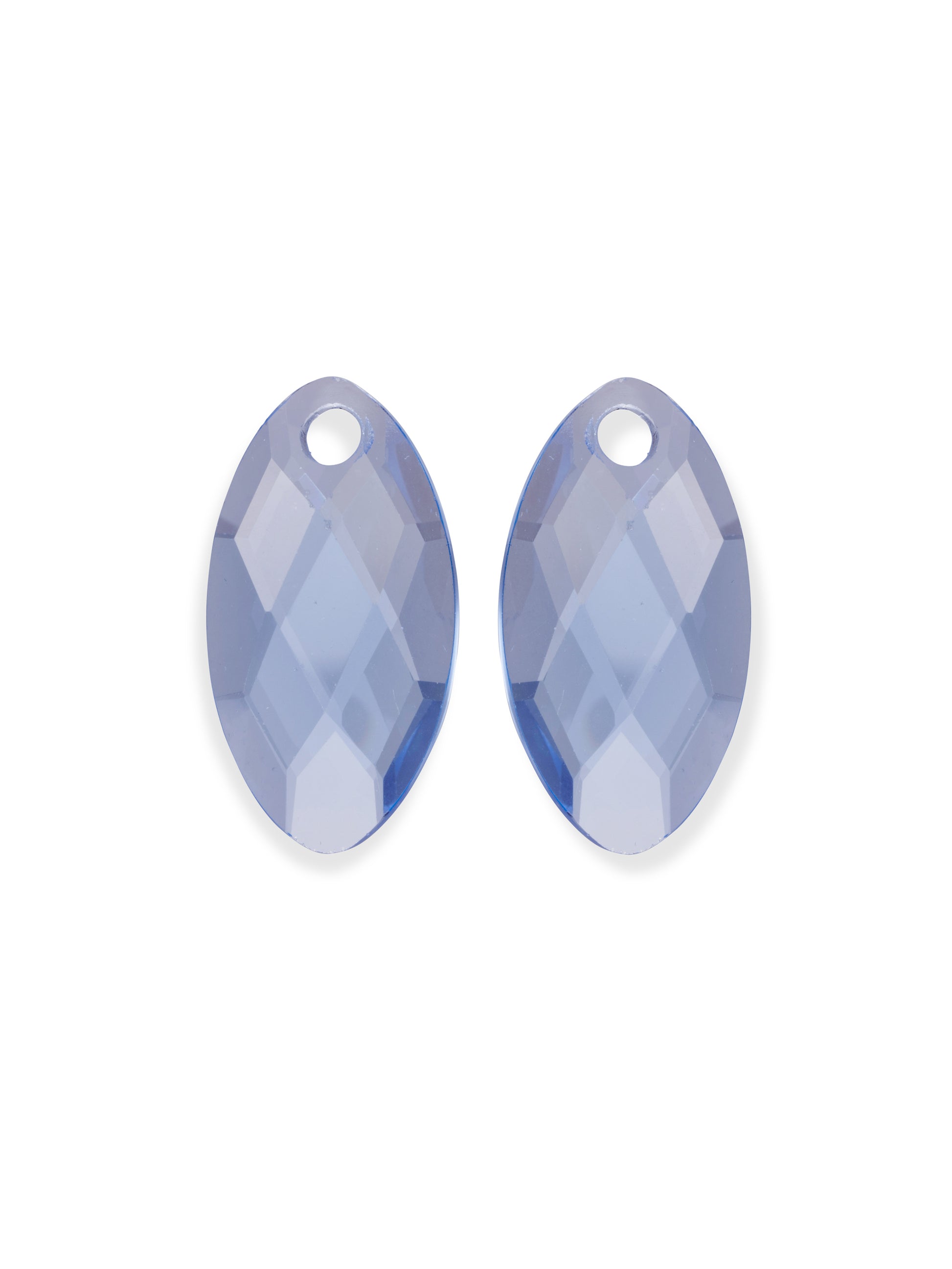 Oorbel Edelstenen Leaf Aquamarine