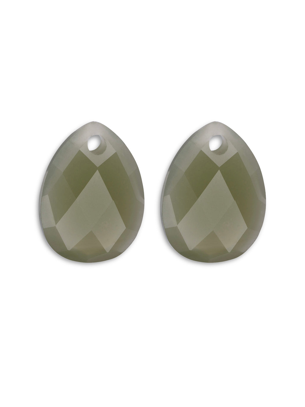 Oorbel Edelstenen Afterglow Lime Jade