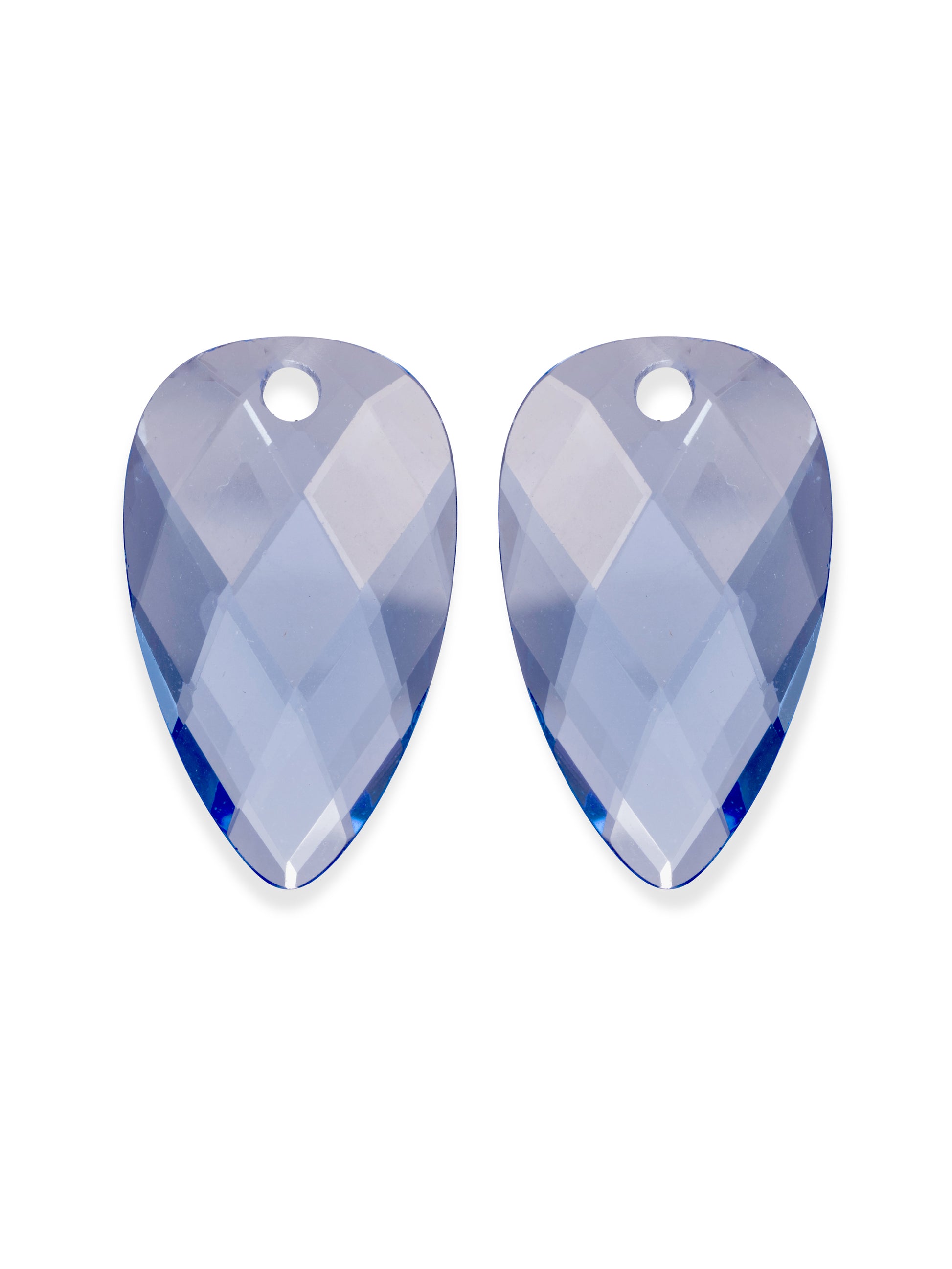 Oorbel Edelstenen Blossom Aquamarine