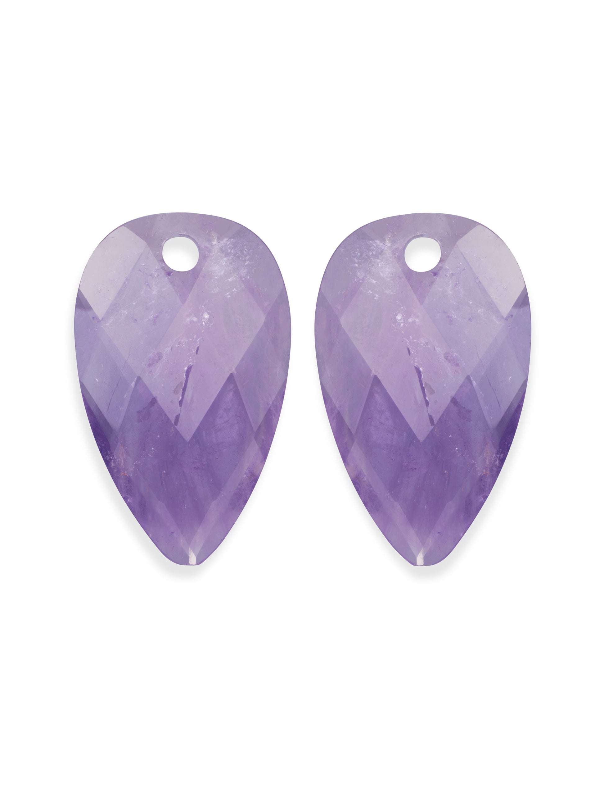 Oorbel Edelstenen Blossom Amethyst