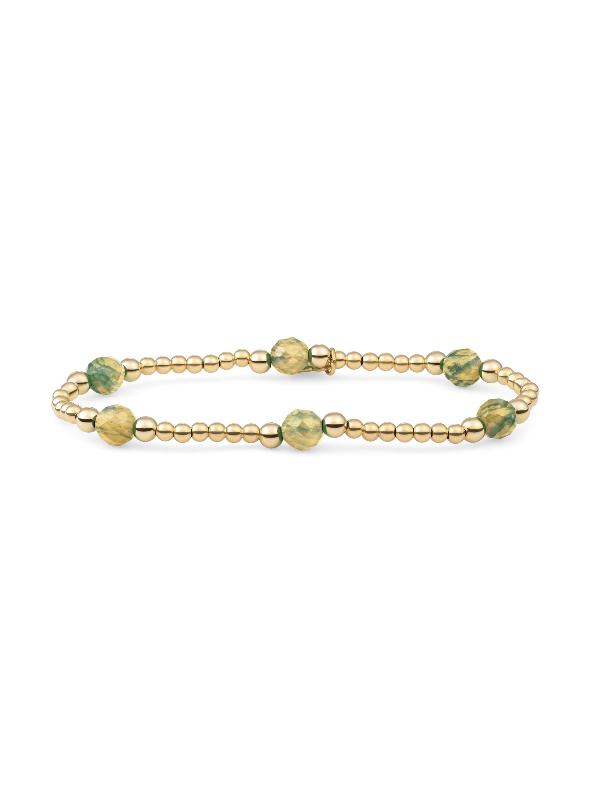 Reverse Bold Mix Armband Hidden Gem | Ya'an Green Jade