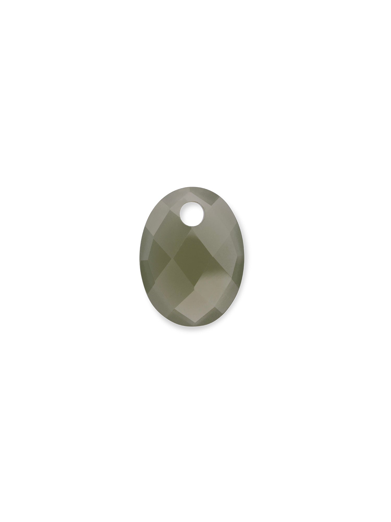 Pendant Edelsteen Medium Oval Lime Jade