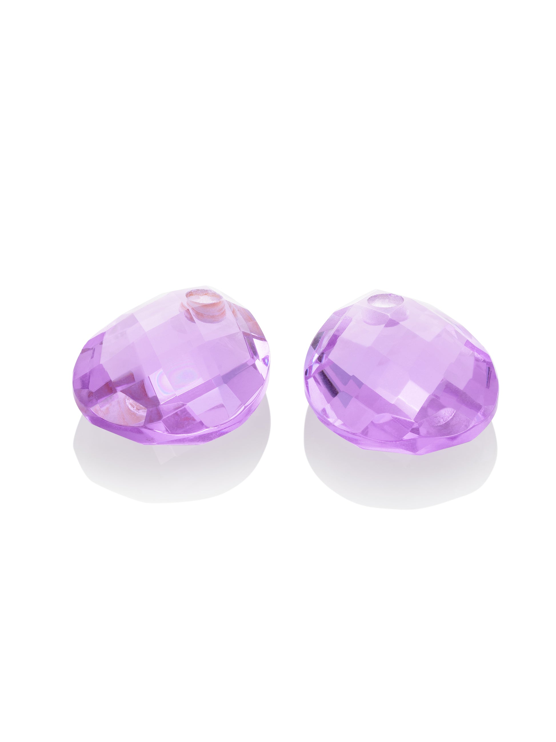 Oorbel Edelstenen Afterglow Violet Quartz