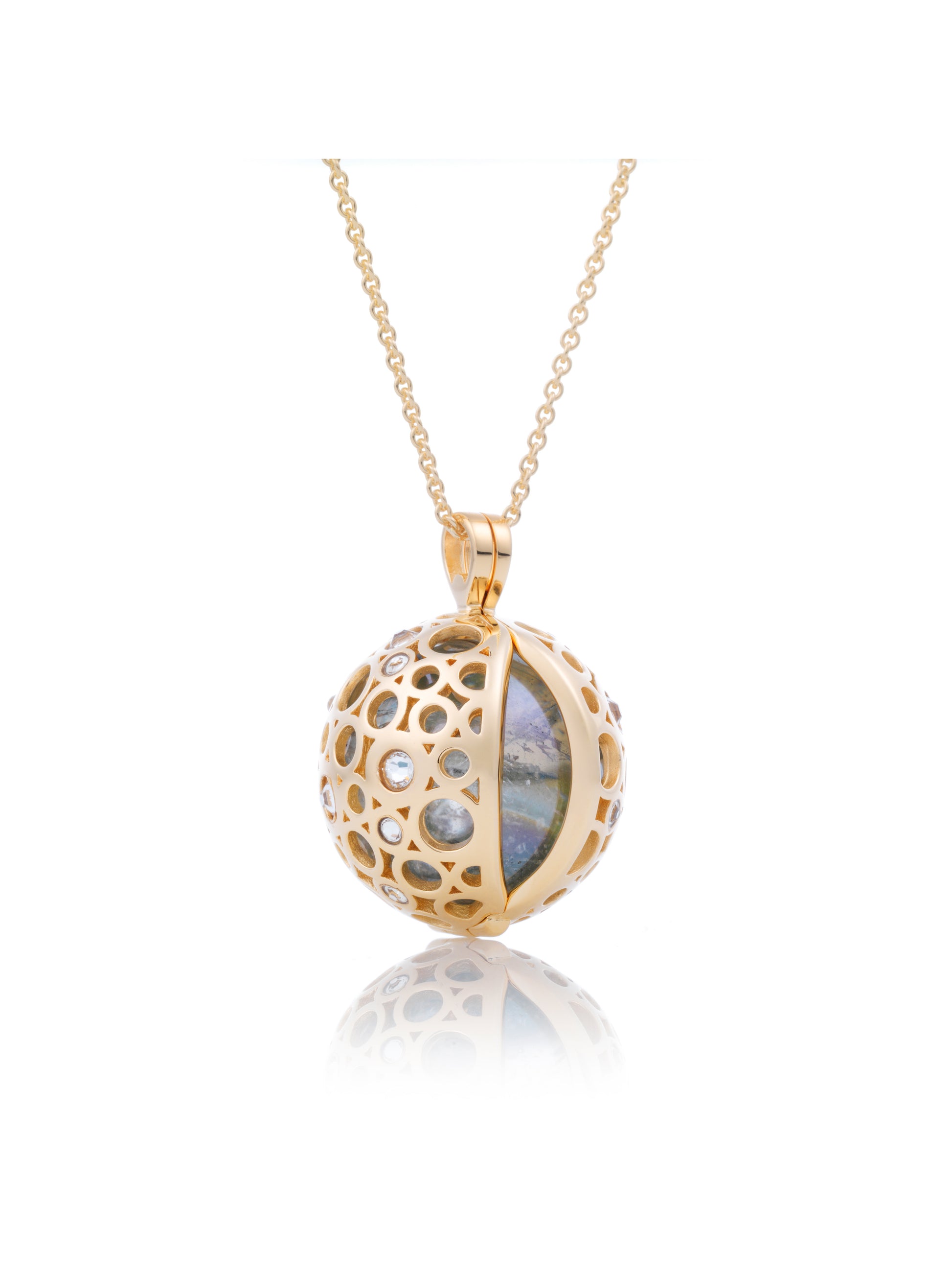 Gold plated pendant CZ - Gold plated pendant CZ