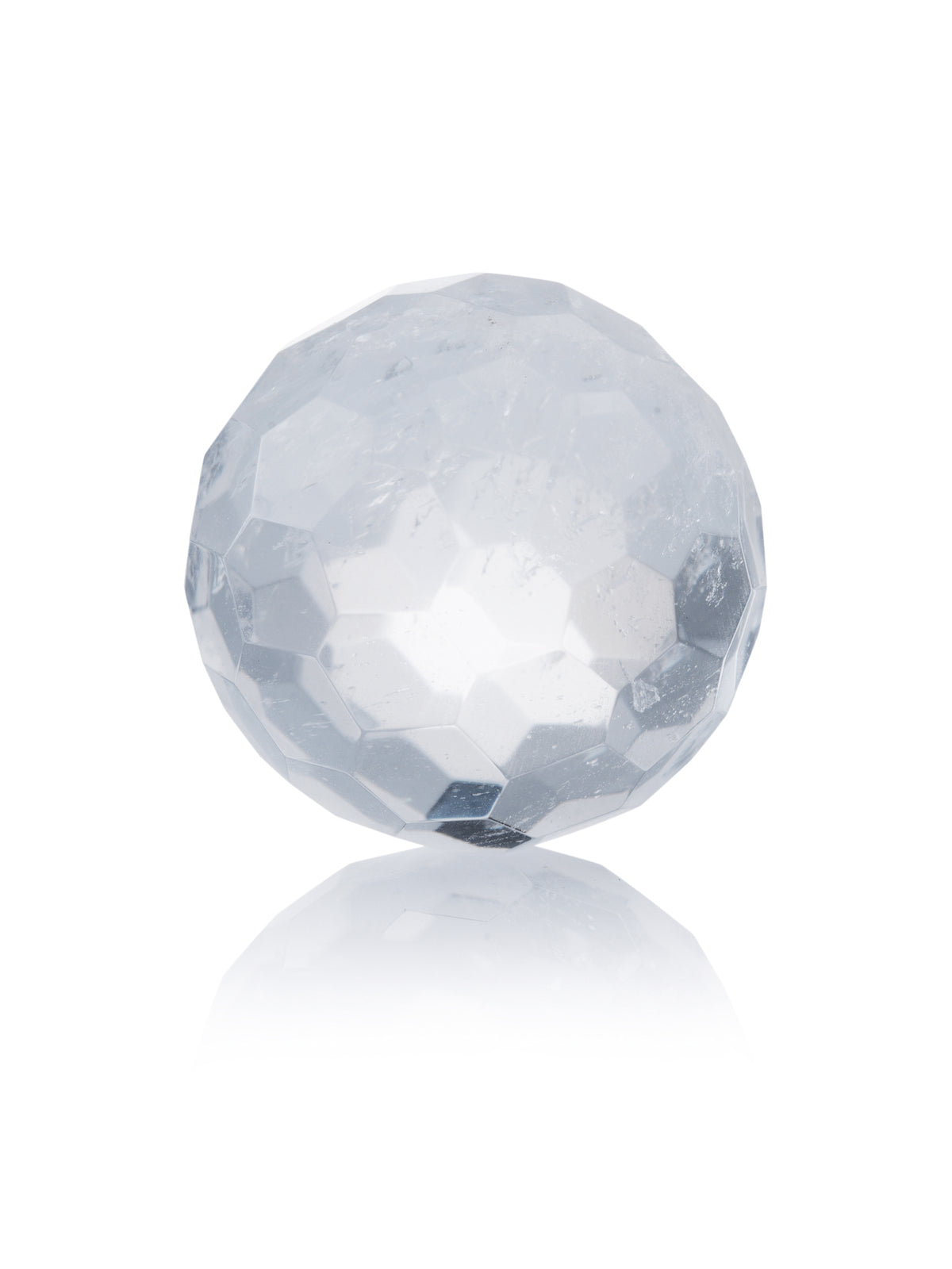 Mountain Crystal - Facet 20mm - Mountain Crystal - Facet 20mm