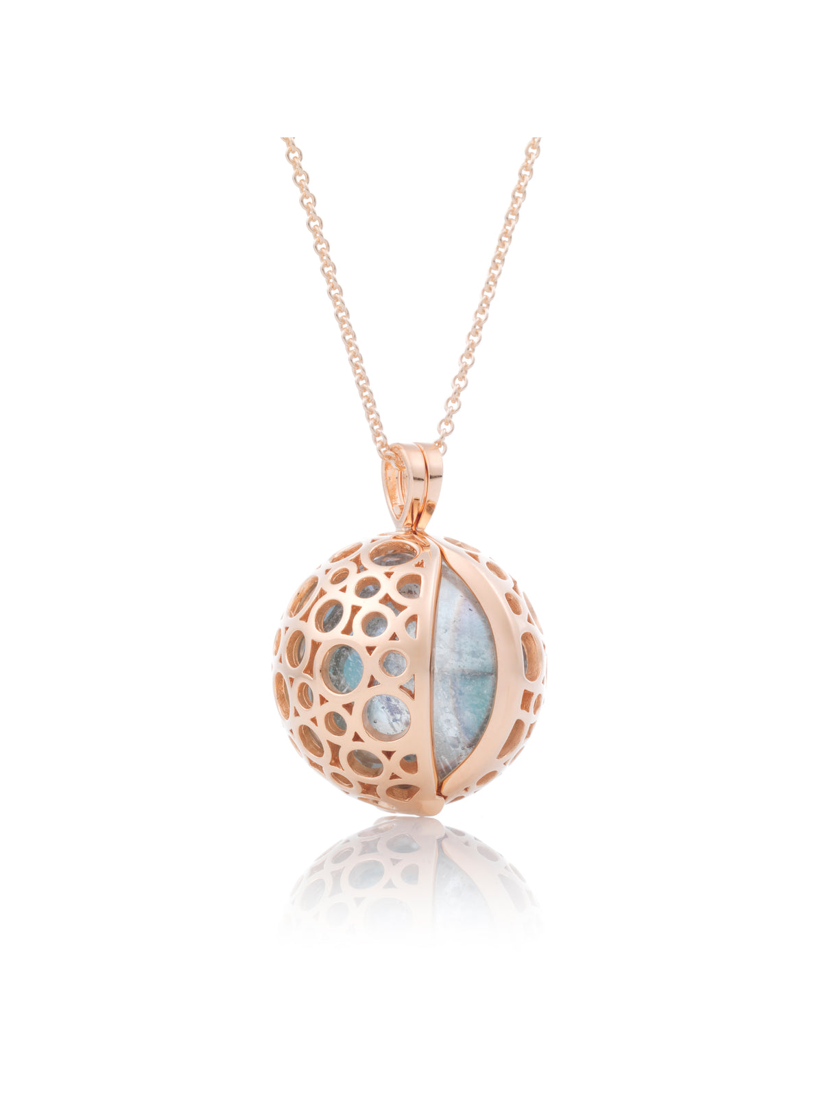 Rose gold plated pendant - Rose gold plated pendant