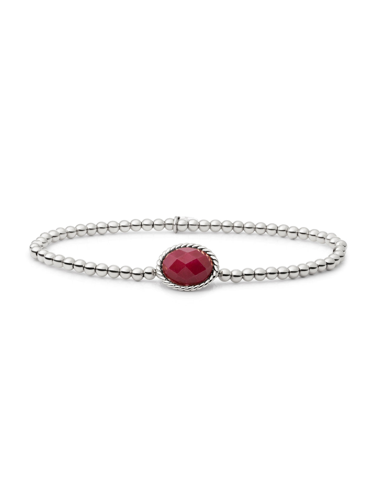 Twist Armband Red Jade - Twist Armband Red Jade