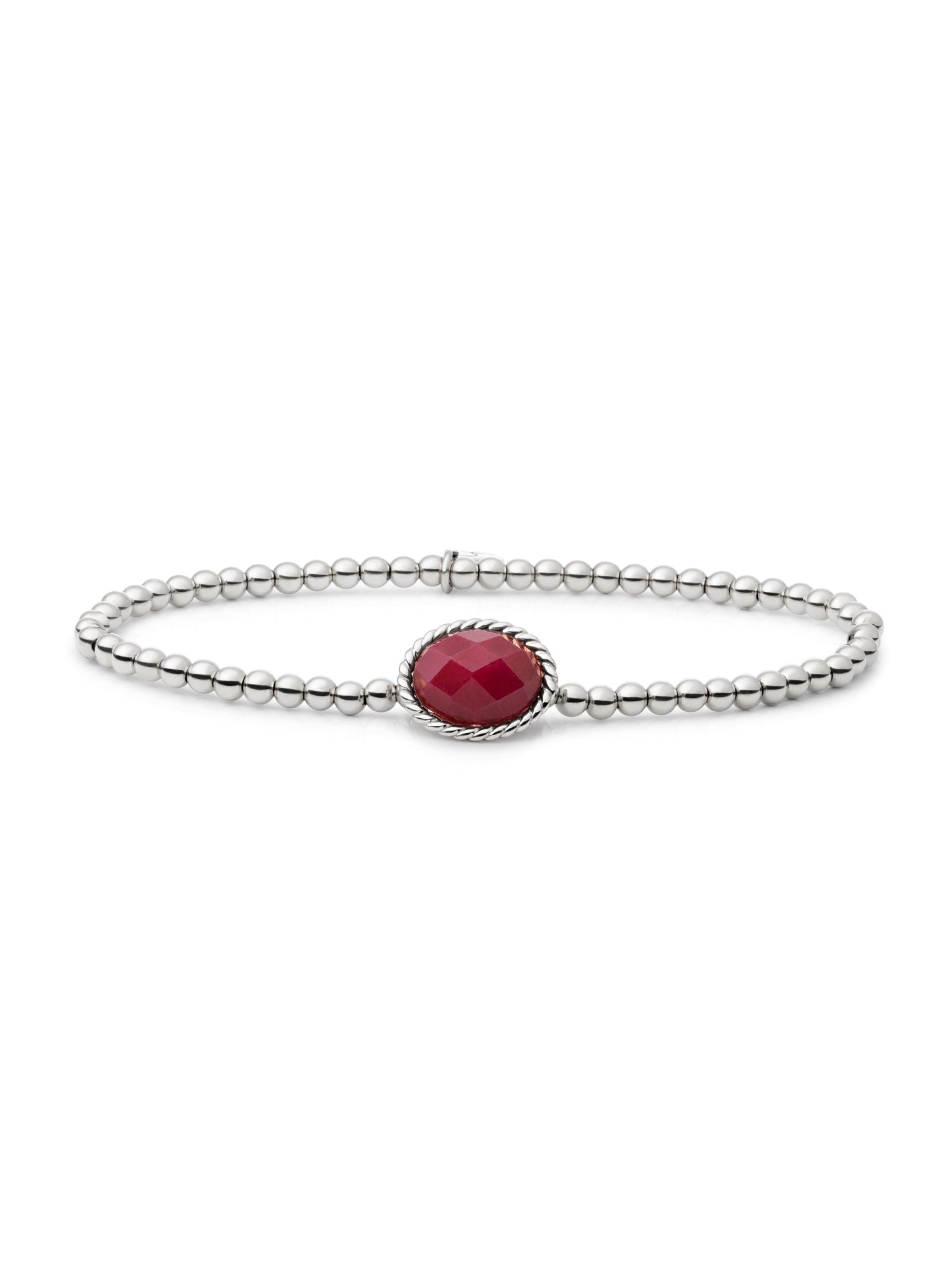 Twist Armband Red Jade - Twist Armband Red Jade