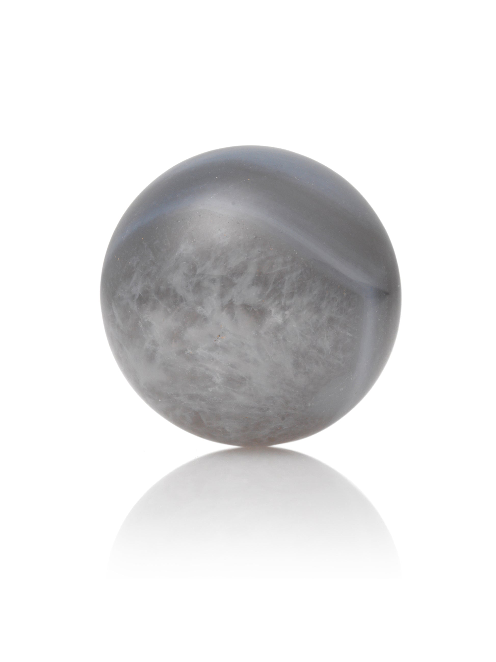 Gemstone - Grey Agate - Polished 20mm - Gemstone - Grey Agate - Polished 20mm