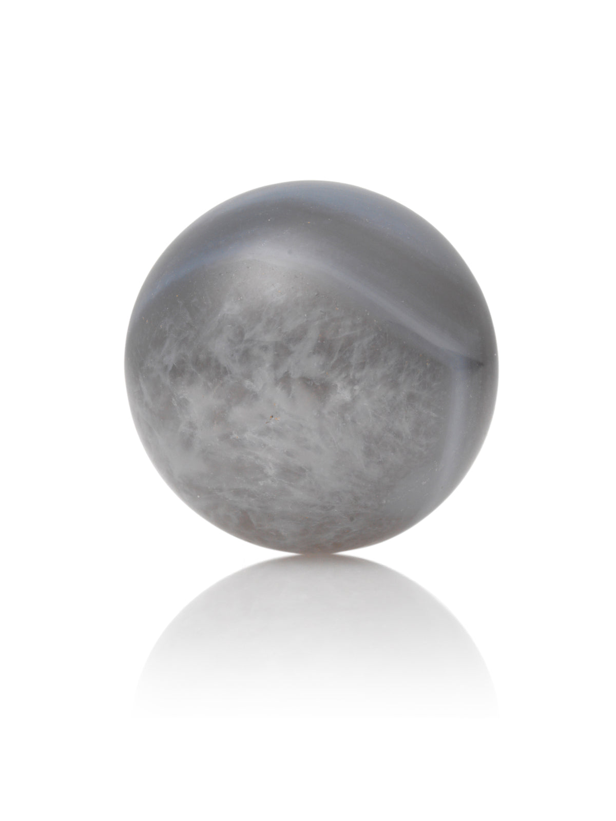 Gemstone - Grey Agate - Polished 20mm - Gemstone - Grey Agate - Polished 20mm