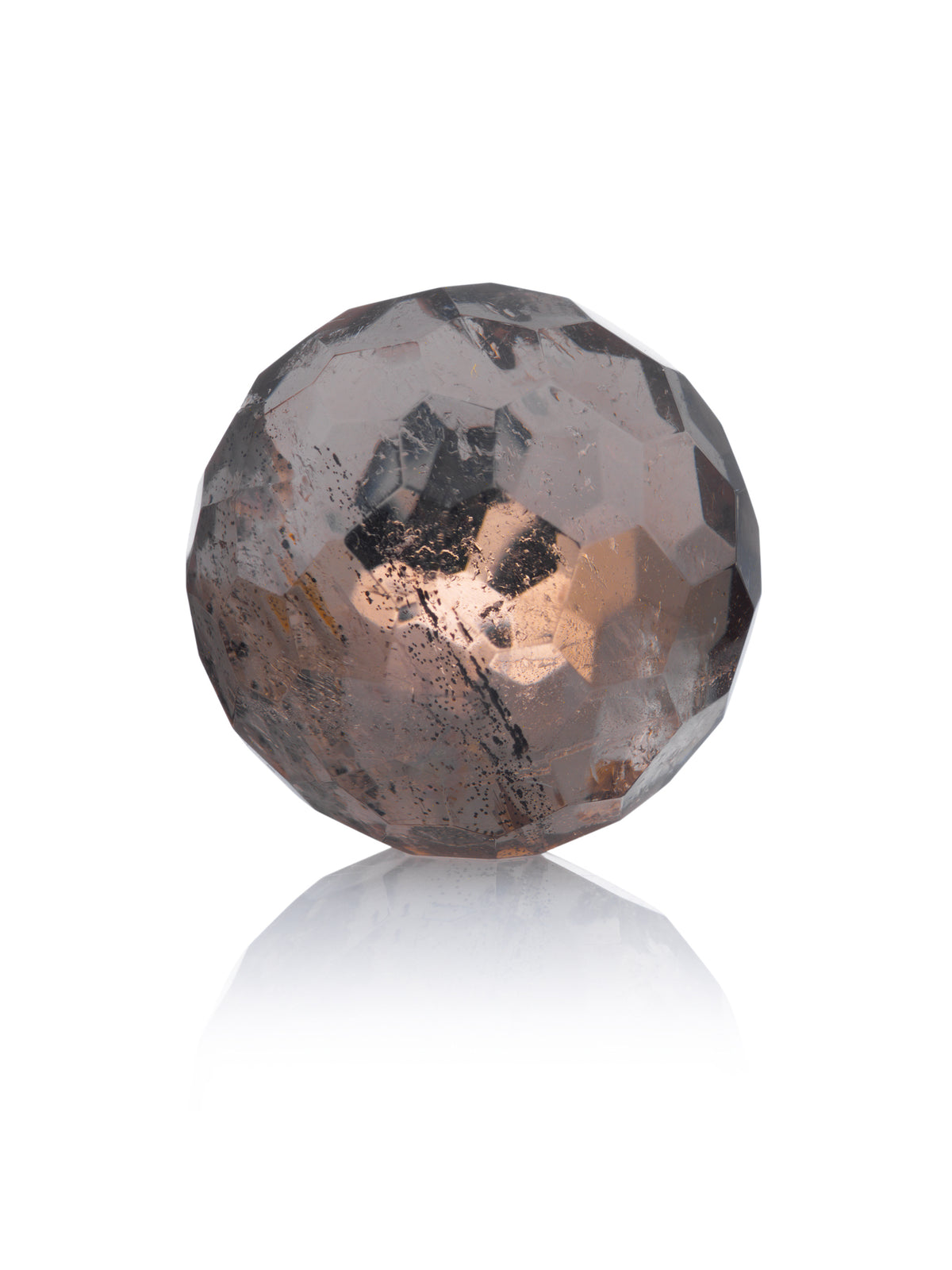 Gemstone - Smoky Quartz - Facet 20mm - Gemstone - Smoky Quartz - Facet 20mm