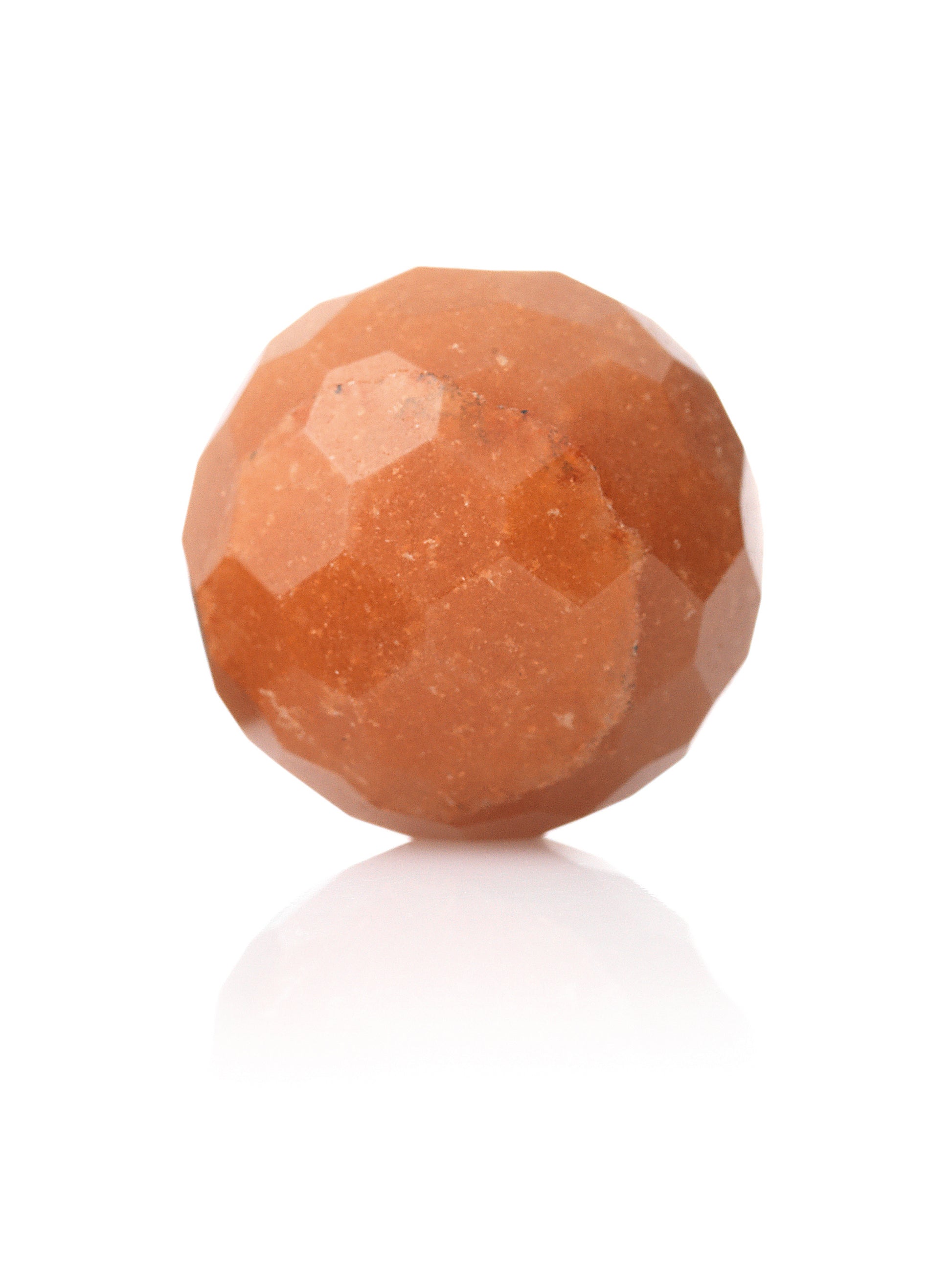 Gemstone - Red Aventurine - Facet 14mm - Gemstone - Red Aventurine - Facet 14mm