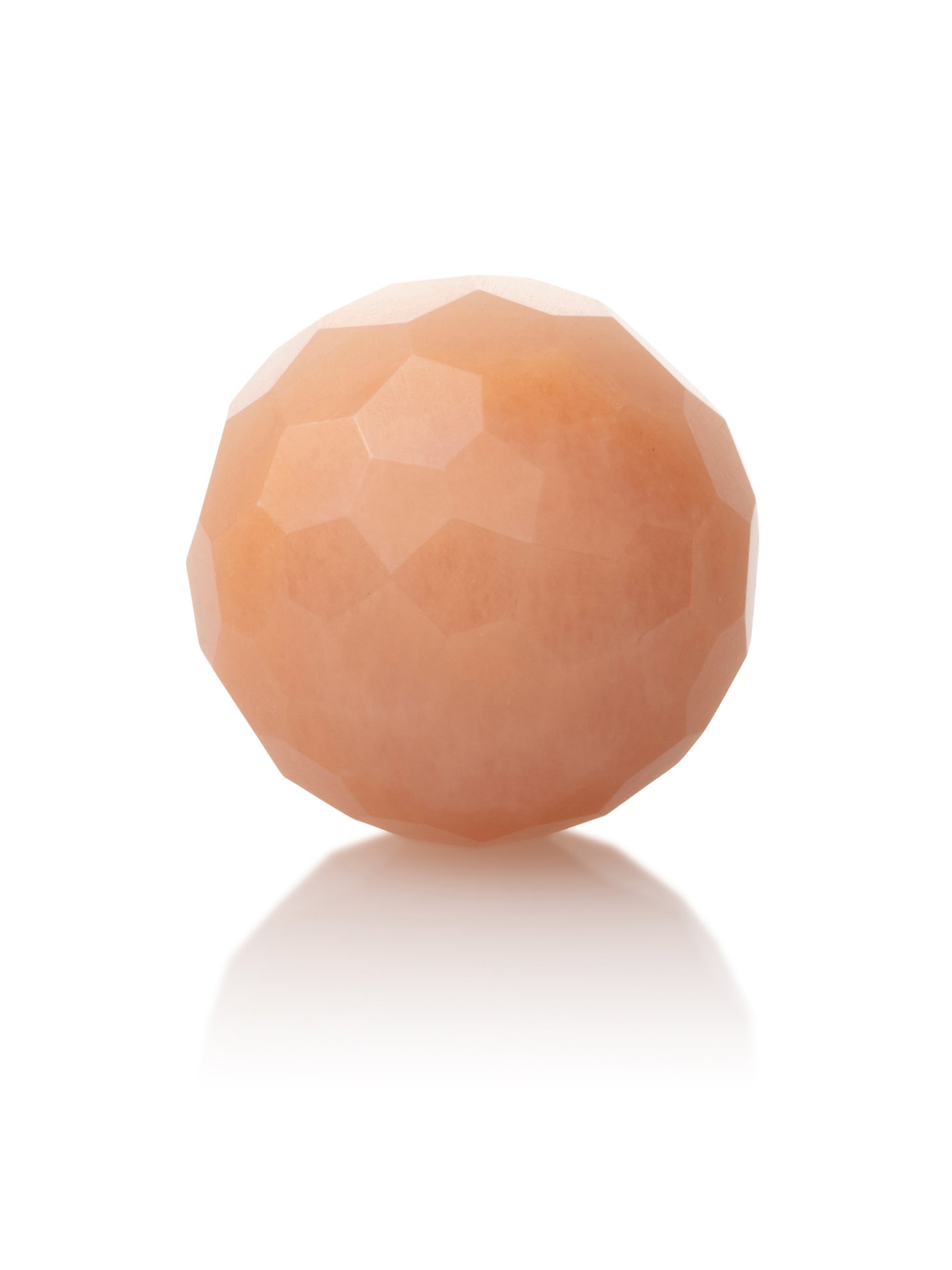 Gemstone - Peach Rhodonite - Facet 20mm - Gemstone - Peach Rhodonite - Facet 20mm