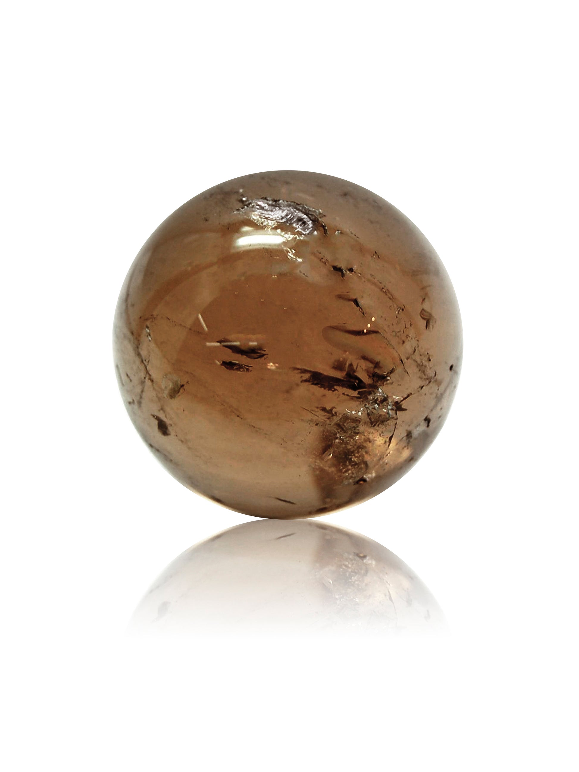 Gemstone - Smoky Quartz - Polished 20mm - Gemstone - Smoky Quartz - Polished 20mm