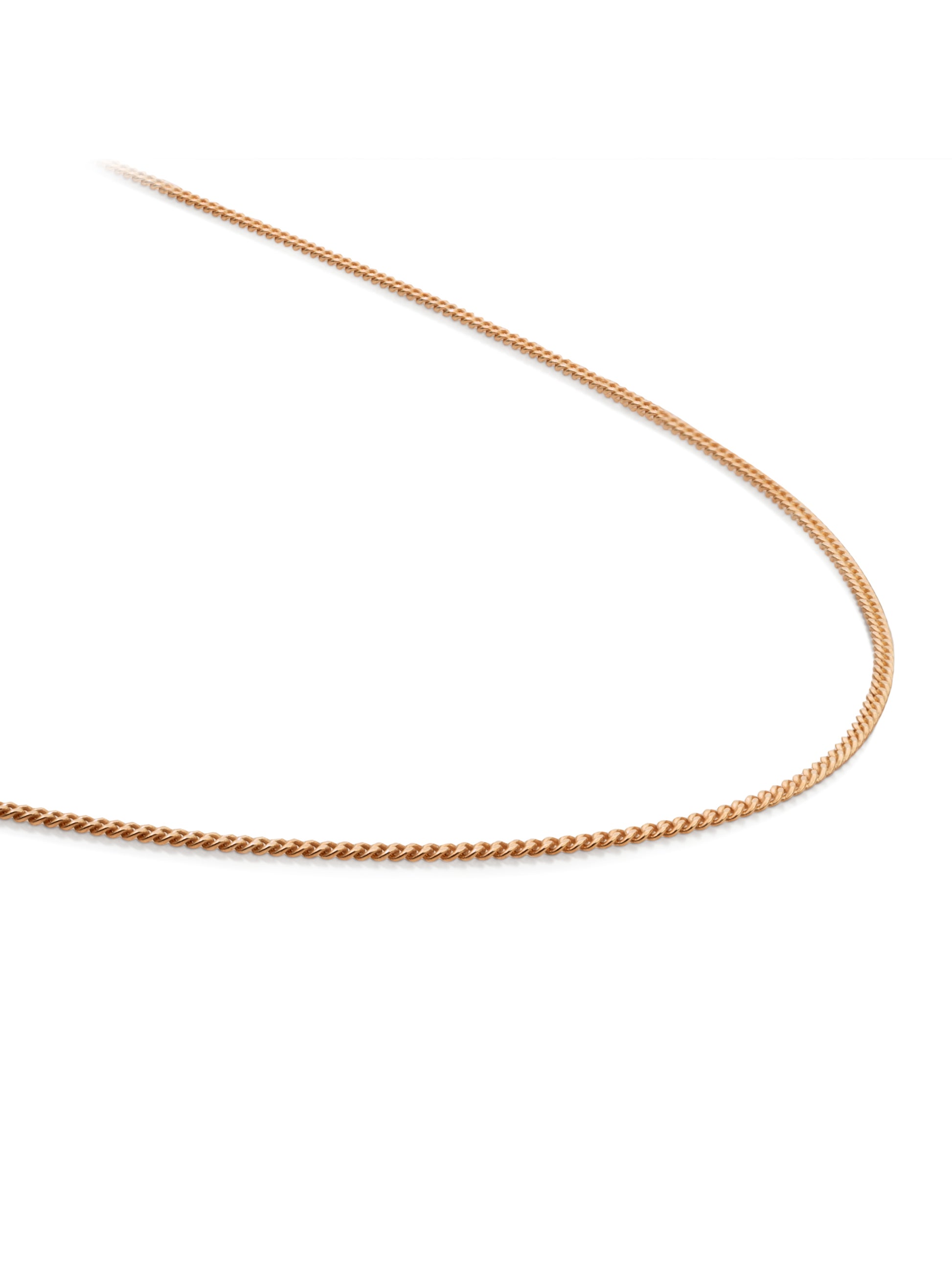 Curb Chain Ketting 45cm - Curb Chain Ketting 45cm
