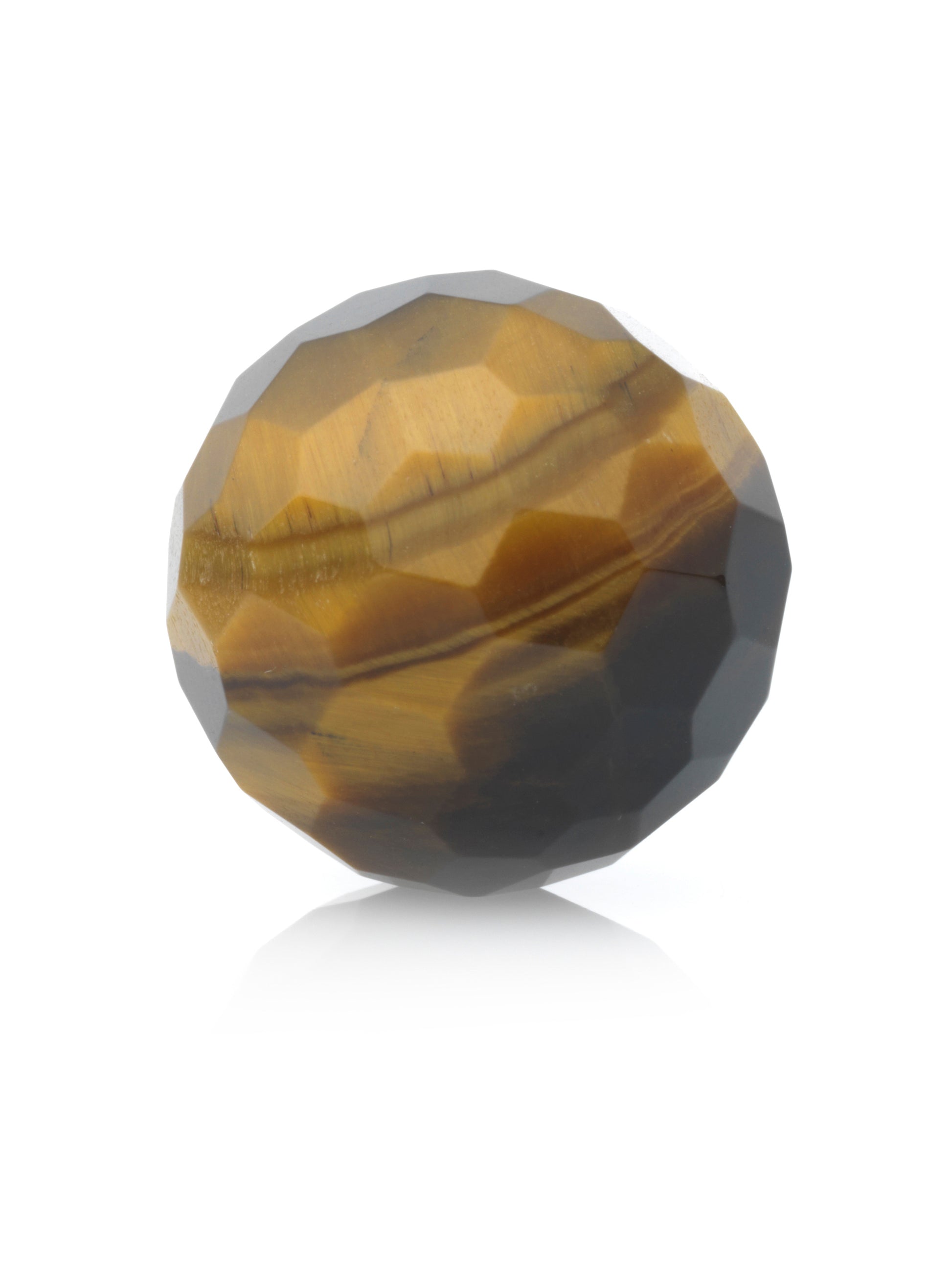 Gemstone - Tiger Eye - Facet 14mm - Gemstone - Tiger Eye - Facet 14mm