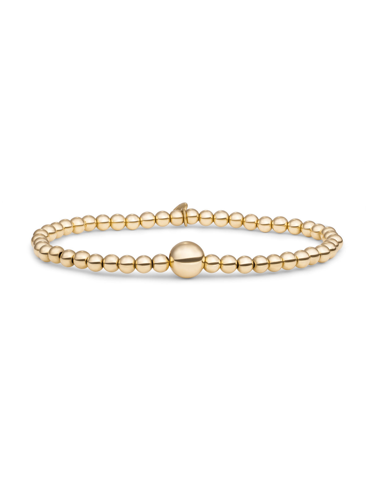 Core Armband 8mm + 4mm - Gold Plated