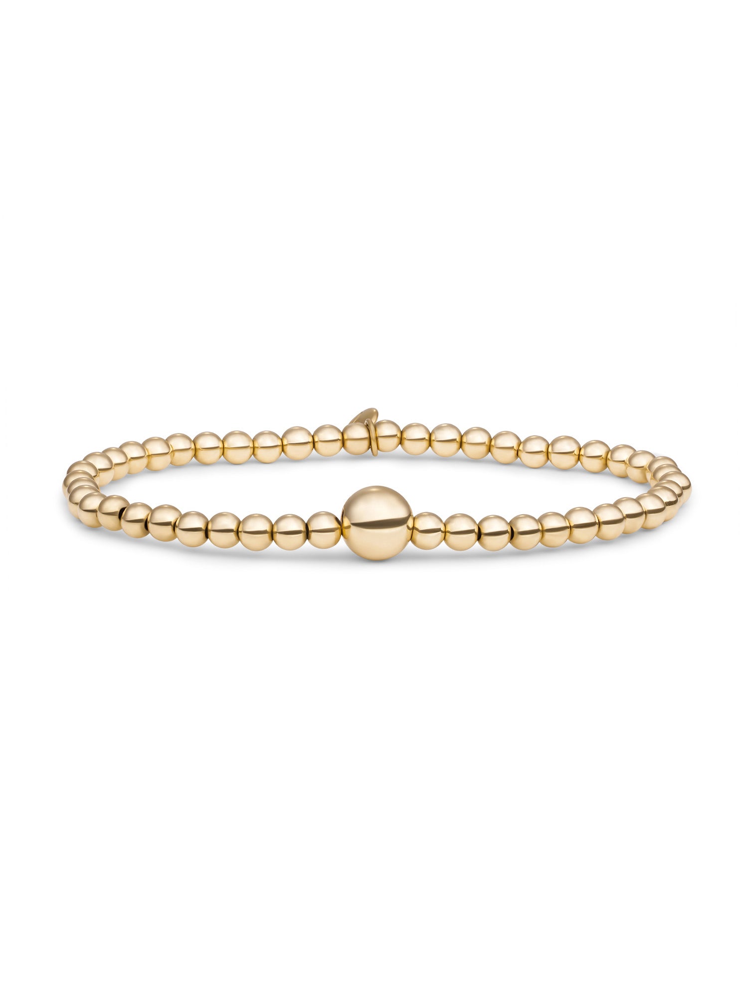 Core Armband 8mm + 4mm - Gold Plated