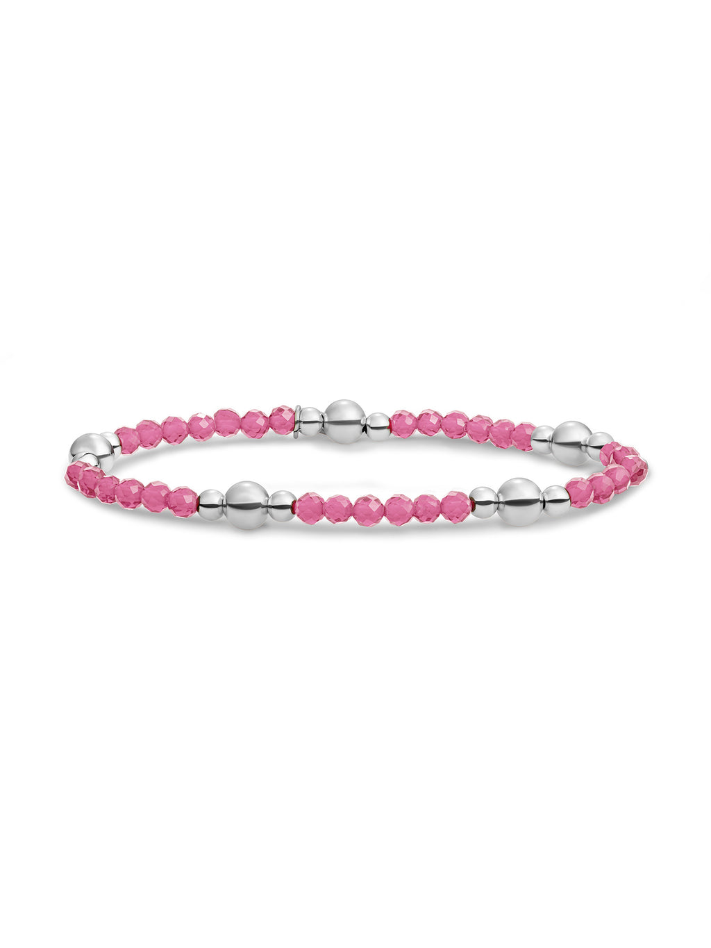 Bold Mix Armband Candy Jade - Rhodium Plated