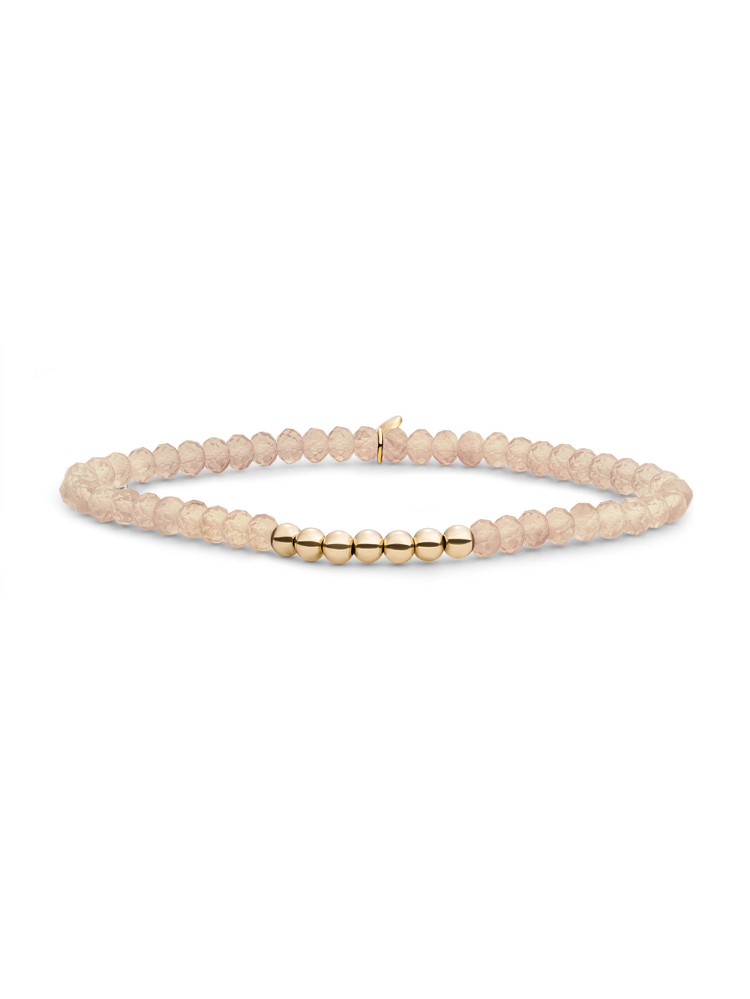 Reverse Universe Armband Light Gold Citrine - Gold Plated