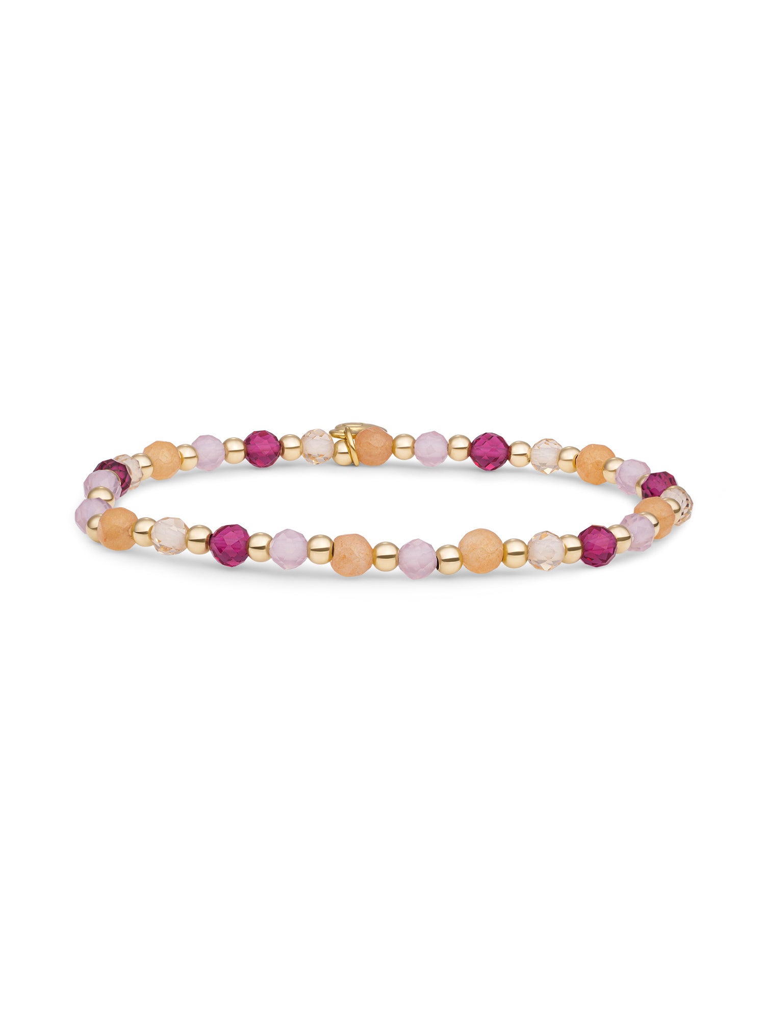 Interstellar Armband Multi Gem - Sunset - Gold Plated
